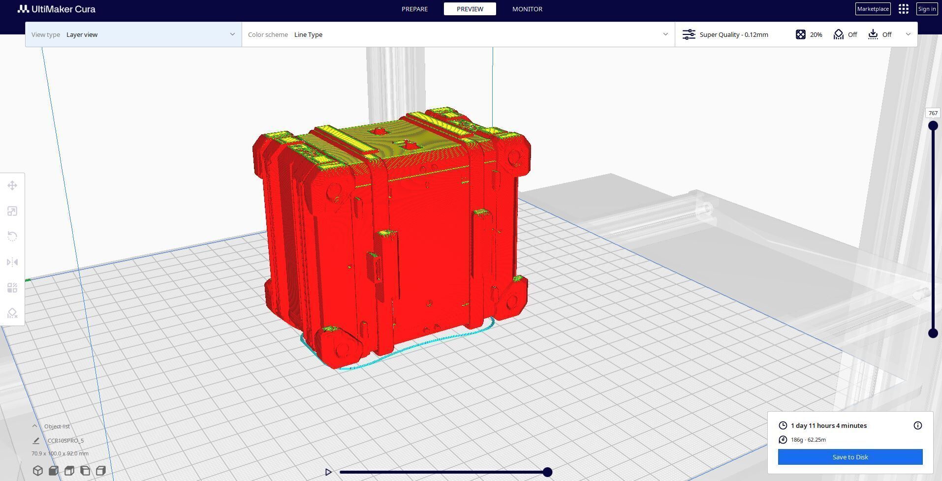 sci-fi box capsule 3D print model_4