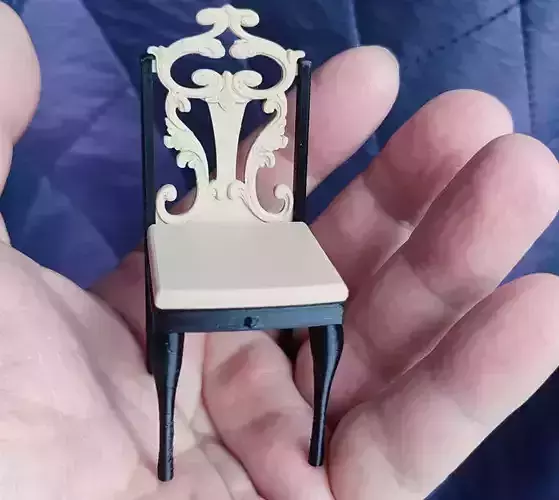 Dollhouse Furniture Set 18th Century  3D print model