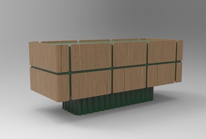 Jujay Sideboard 3D model