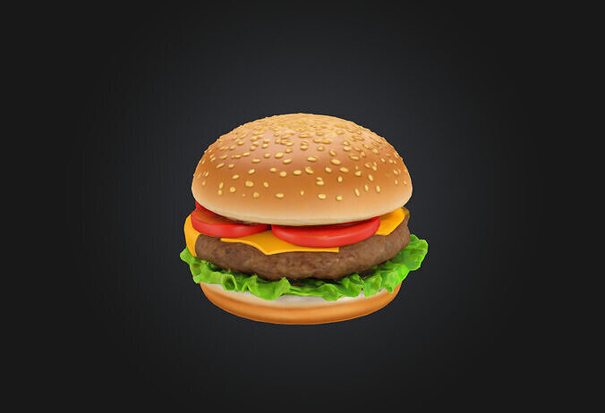 The Fast Food collection 3D model 2