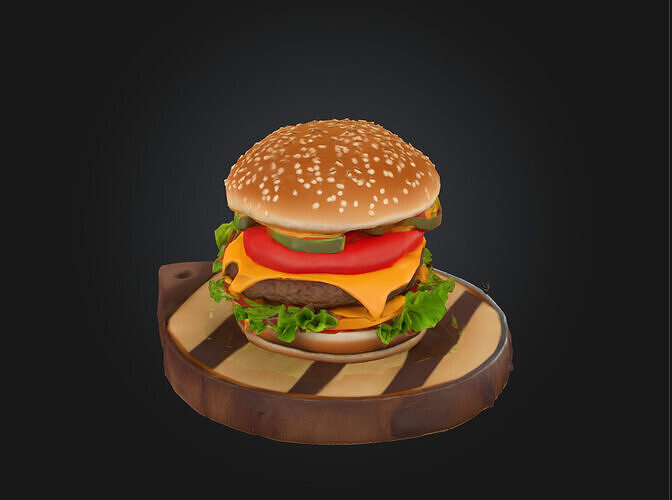 The Fast Food collection 3D model 3