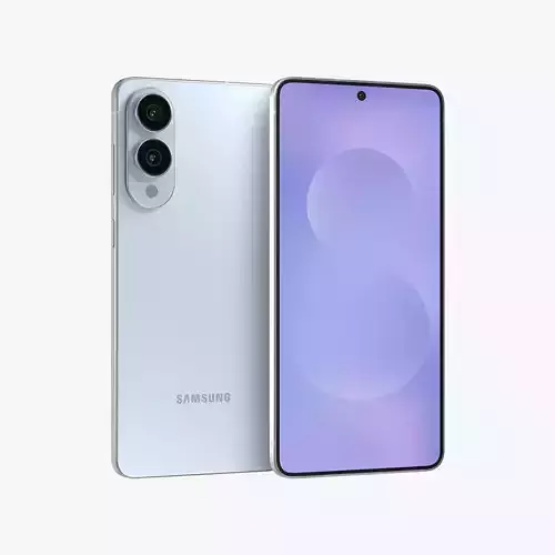 Samsung Galaxy S25 Edge Titanium Icyblue 3D model