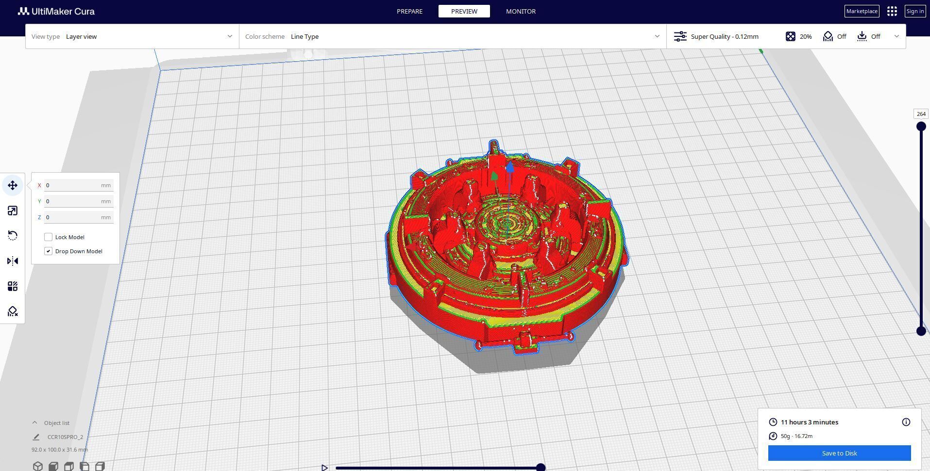futuristic sci-fi circular vault door 3D print model_5