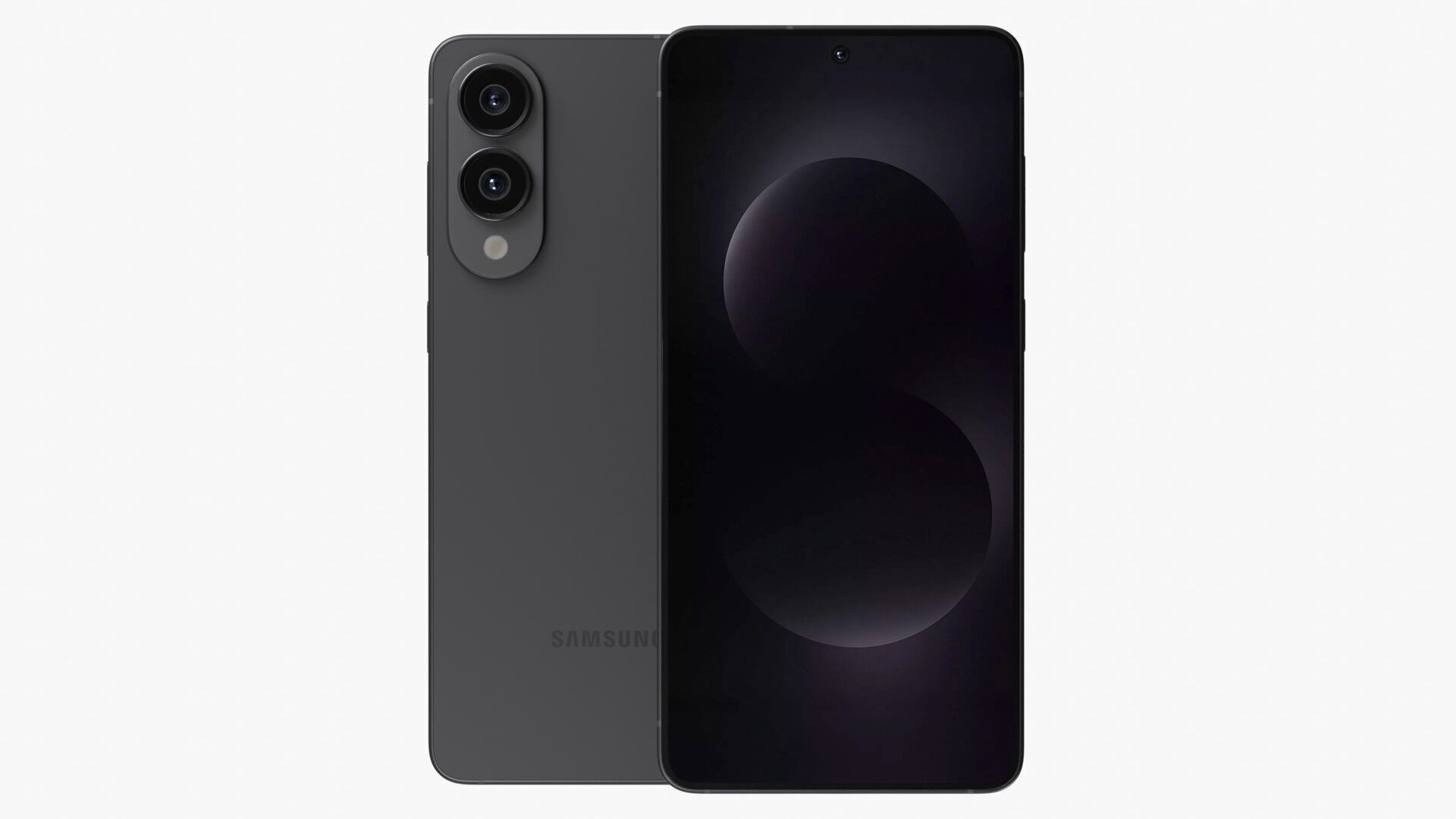 Samsung Galaxy S25 Edge Titanium Jetblack 3D model_1