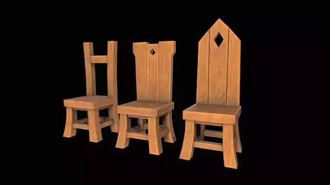 stylized chair