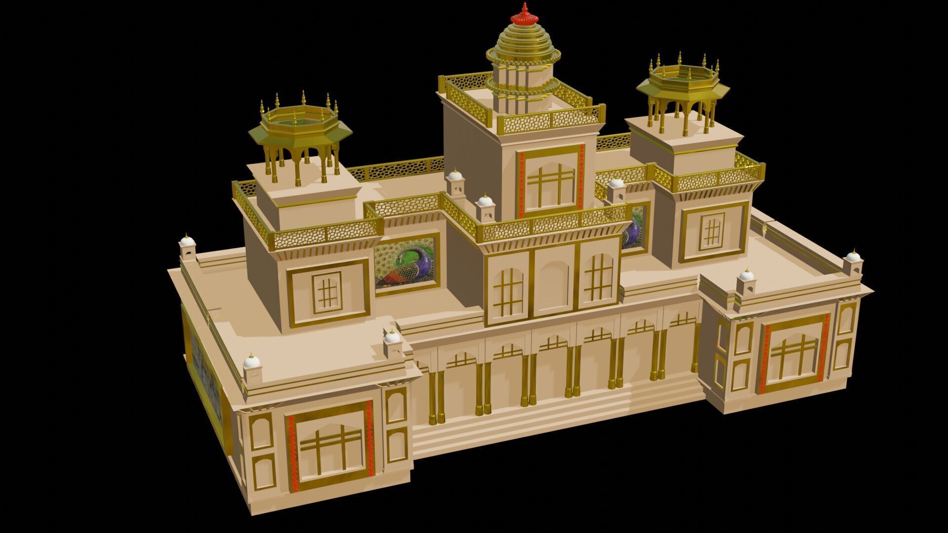 Bhawan 3D model_1