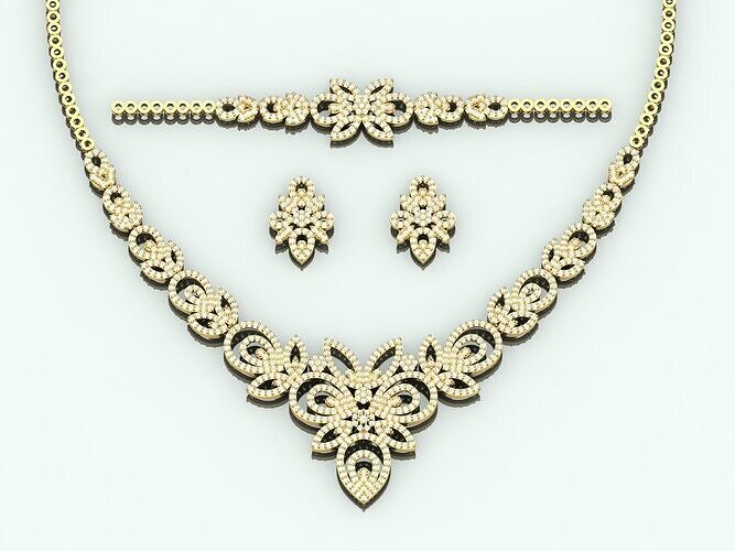 Jewelry Set 3D print model