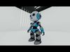 Cute Robot Baby Free High-Quality 3D Model Free low-poly 3D model_1