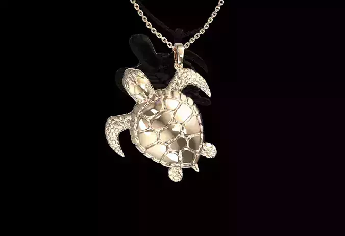 Sea turtle pendant
