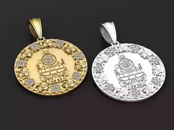 train pendant design