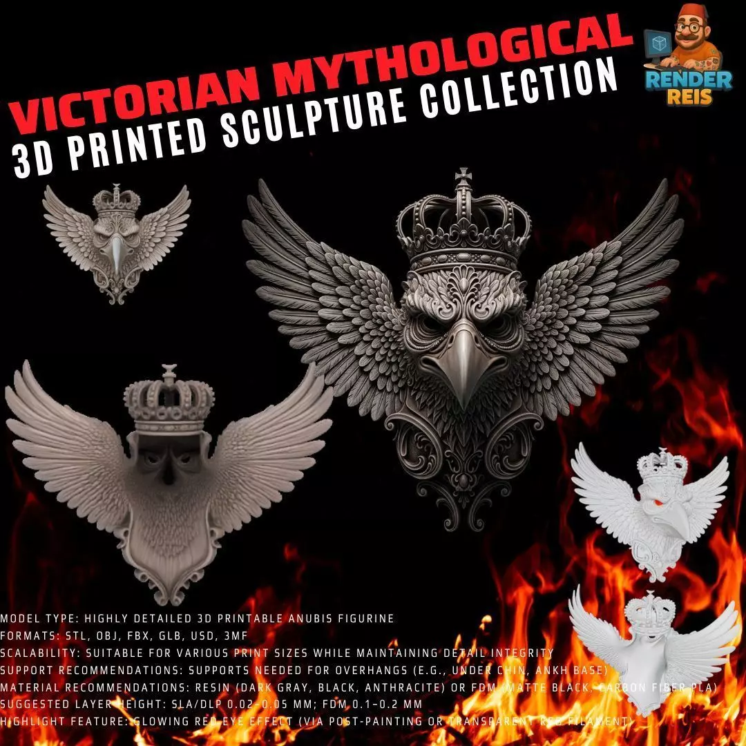 3D Printable Gothic and Baroque 3D model_0