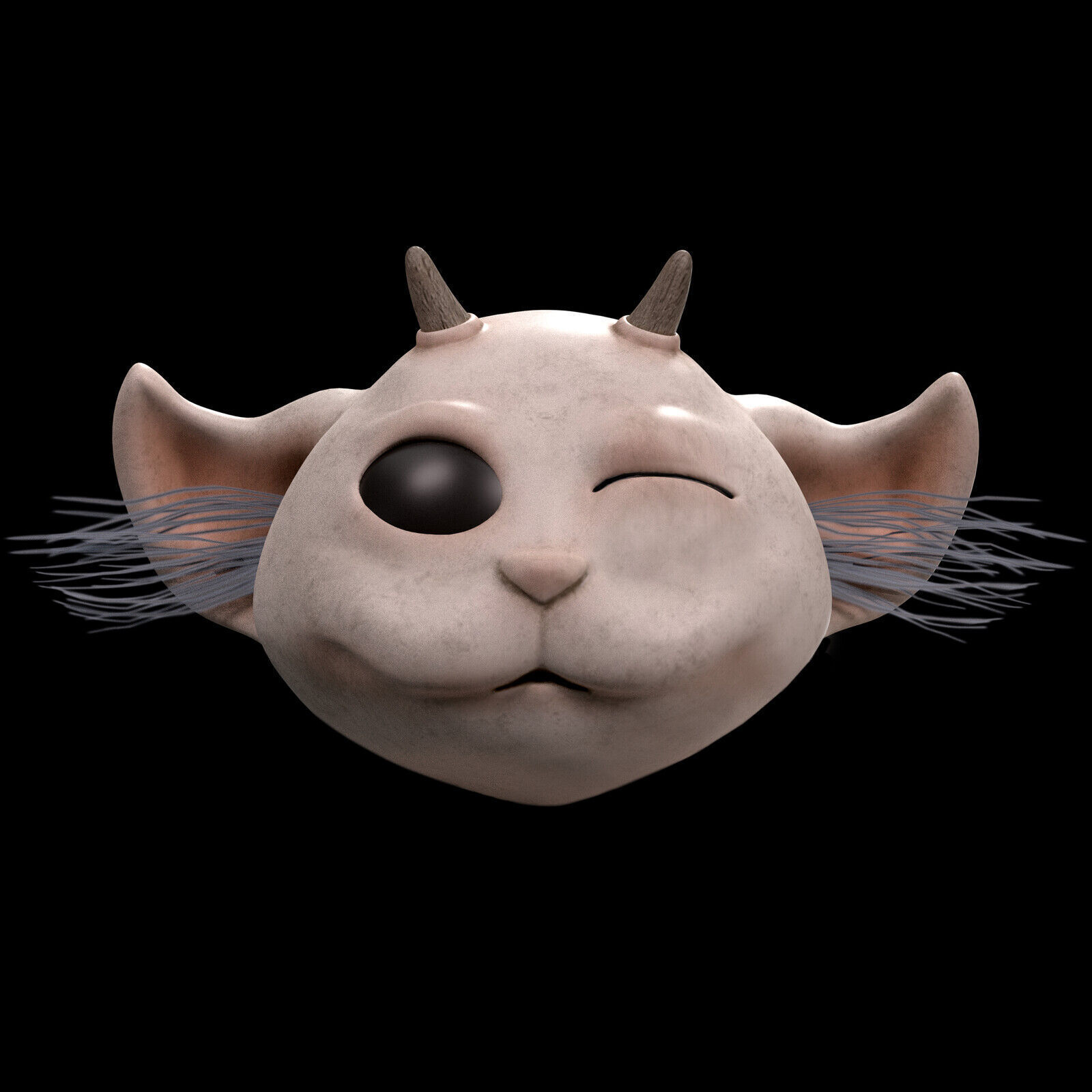 Ned Twenty One Pilots  Low-poly 3D model_3