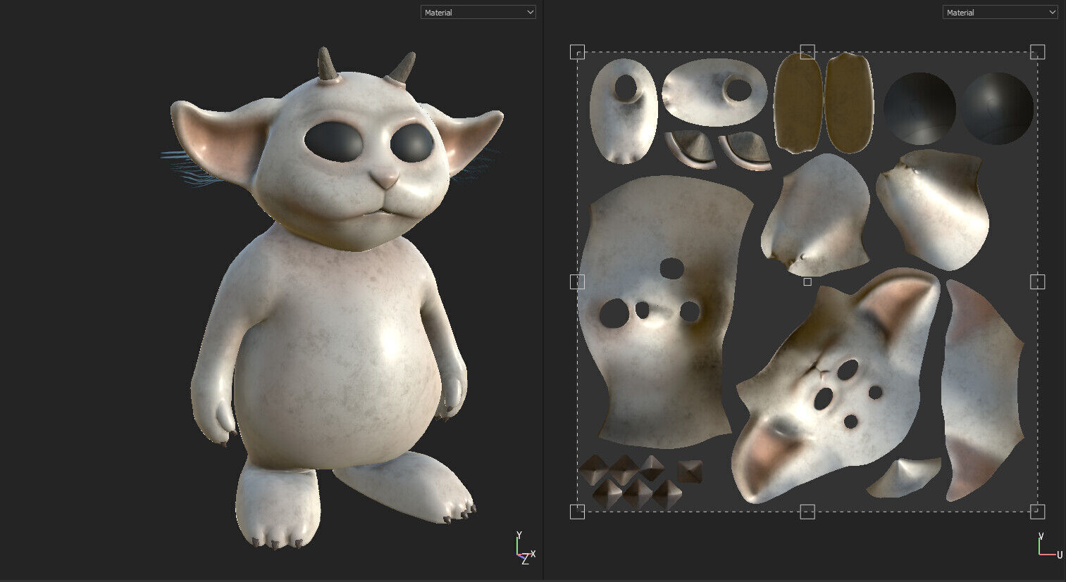 Ned Twenty One Pilots  Low-poly 3D model_4