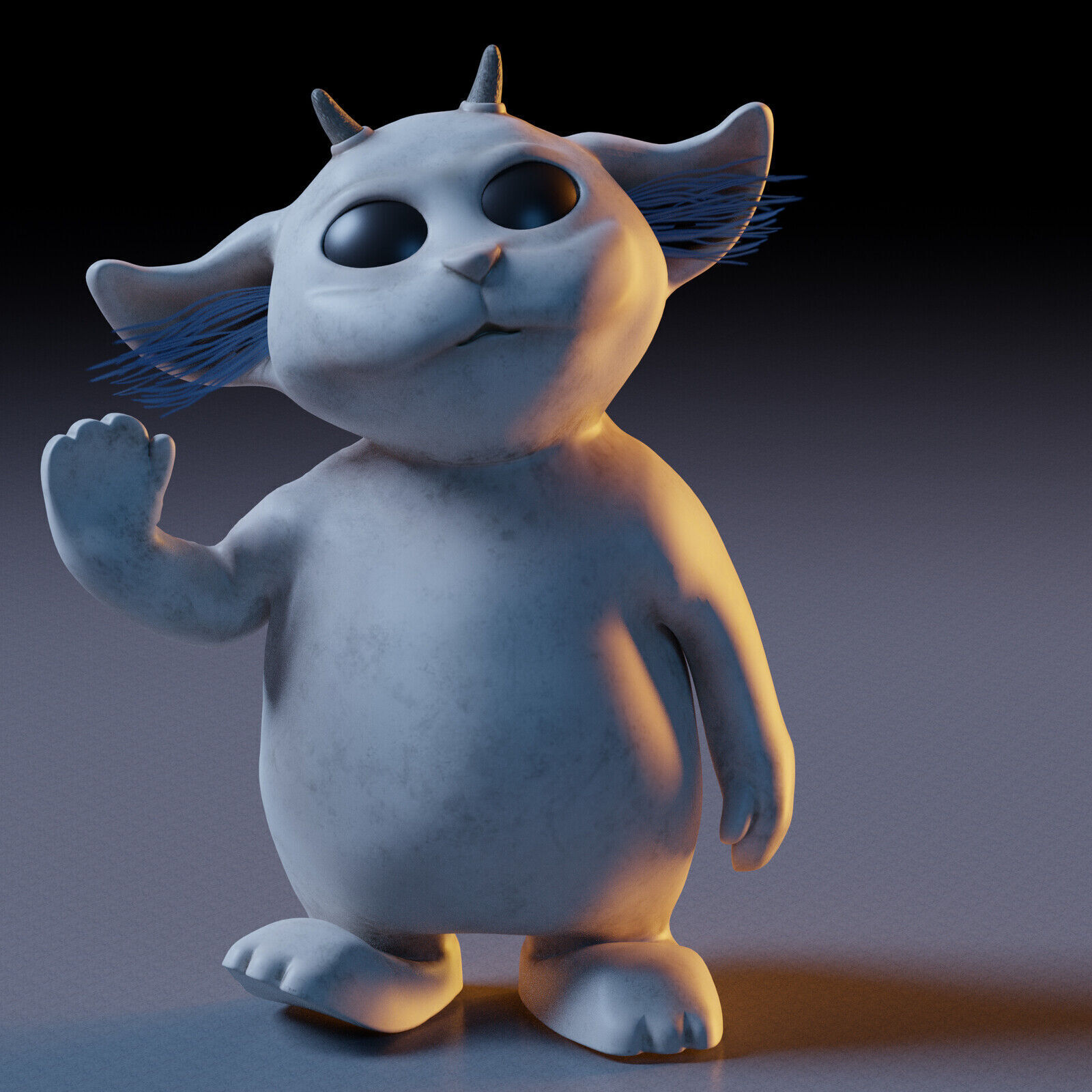 Ned Twenty One Pilots  Low-poly 3D model_2