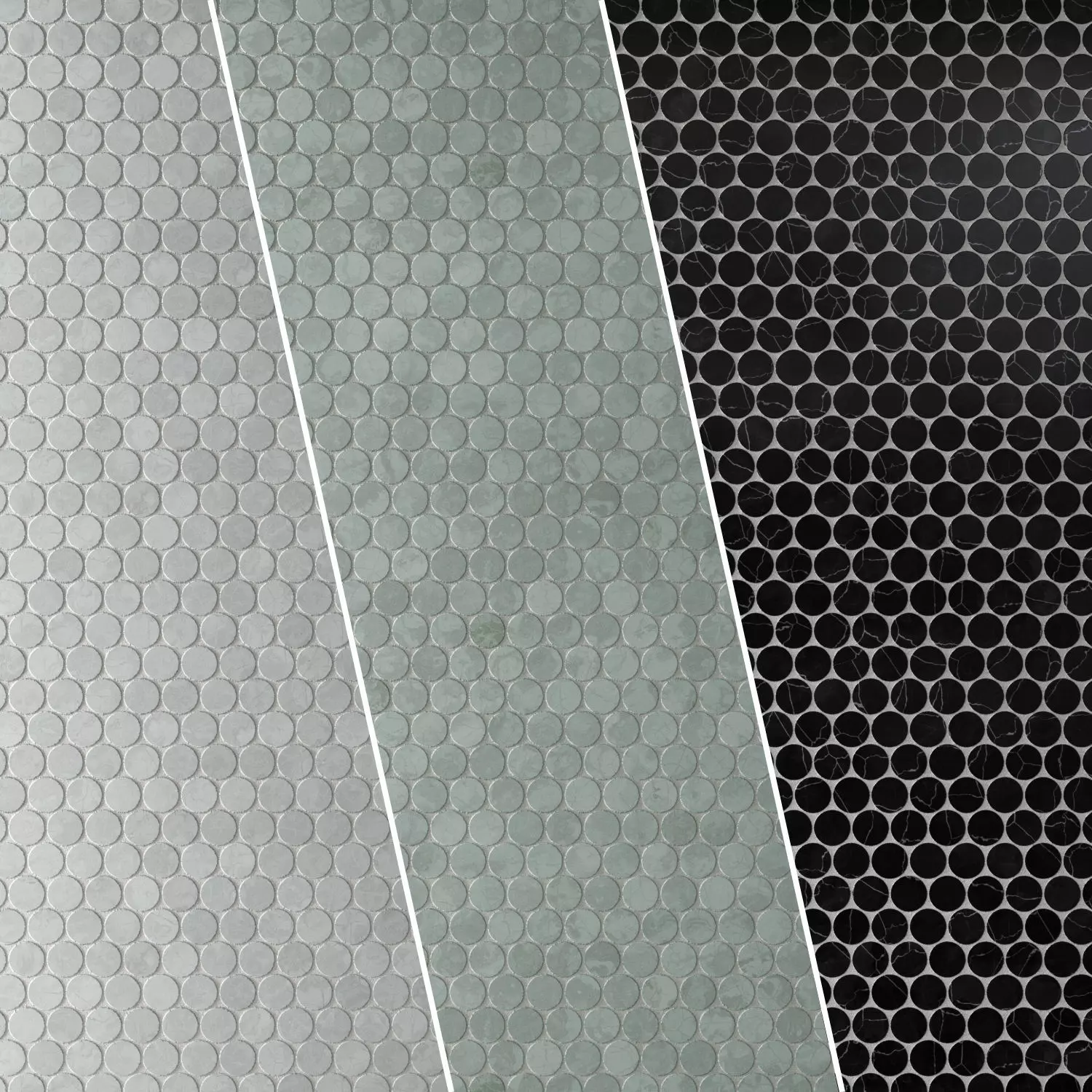 Tile Monet Honed Marble Mosaic Set 10 Texture_0