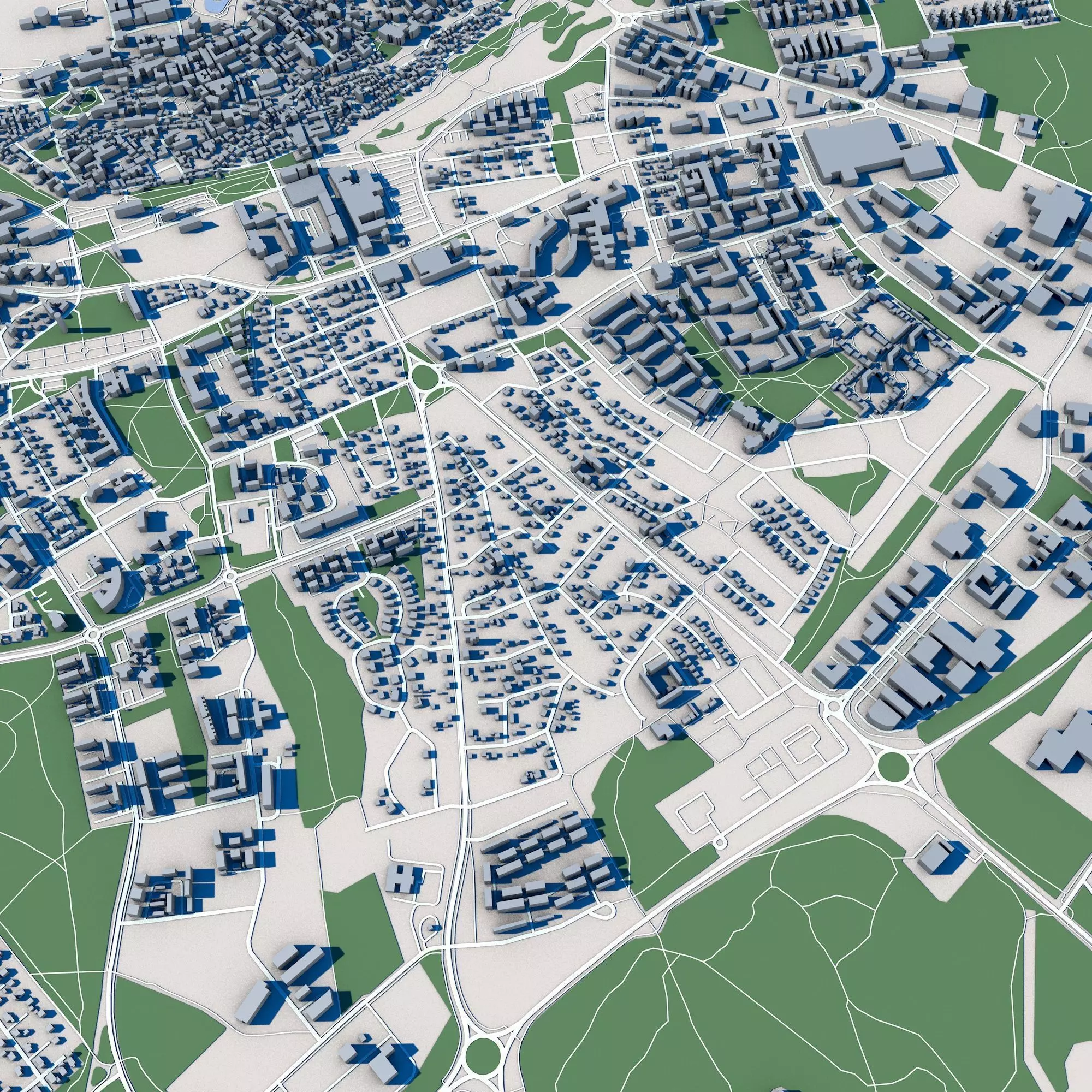 Visby City Gotland Sweden 3D model_0