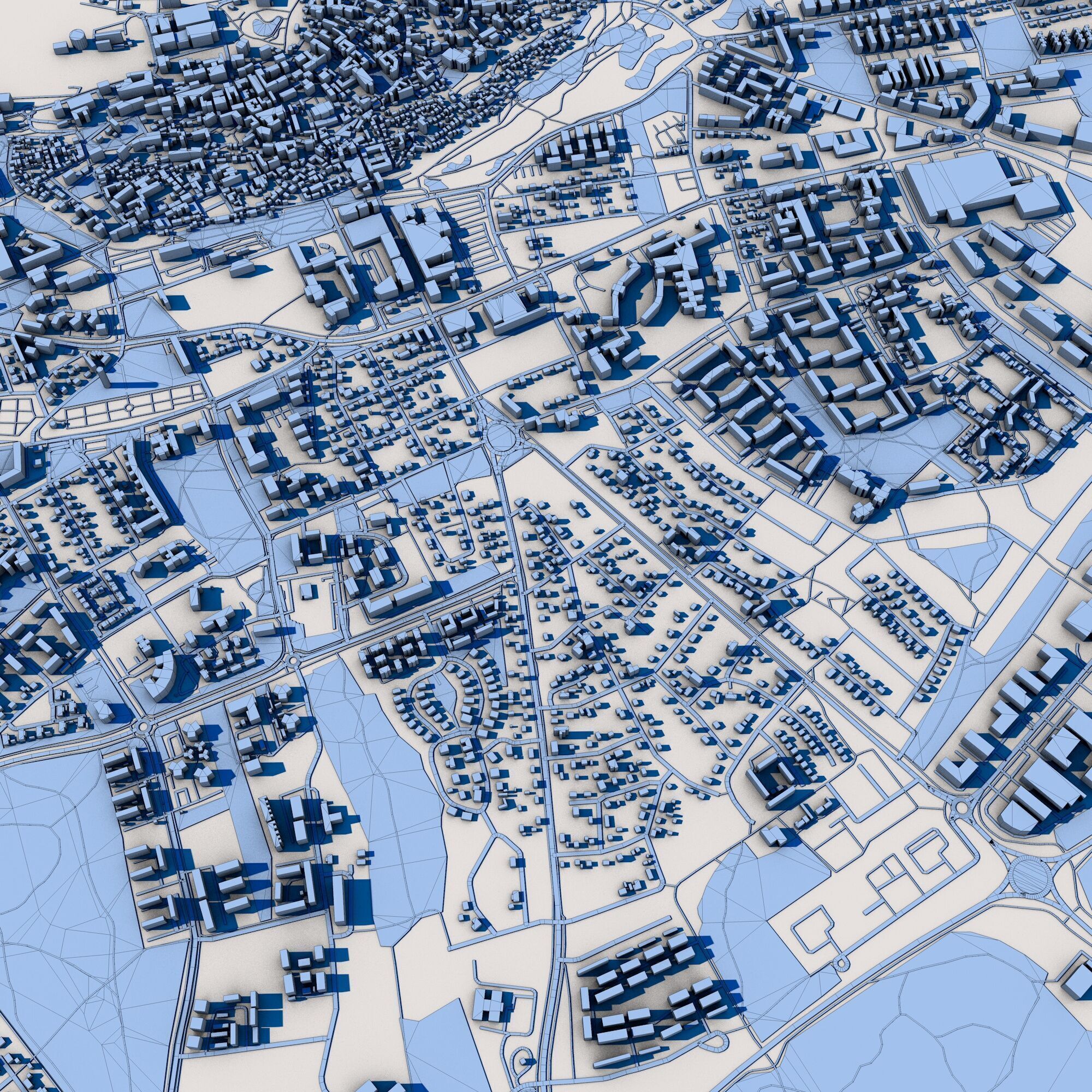 Visby City Gotland Sweden 3D model_7