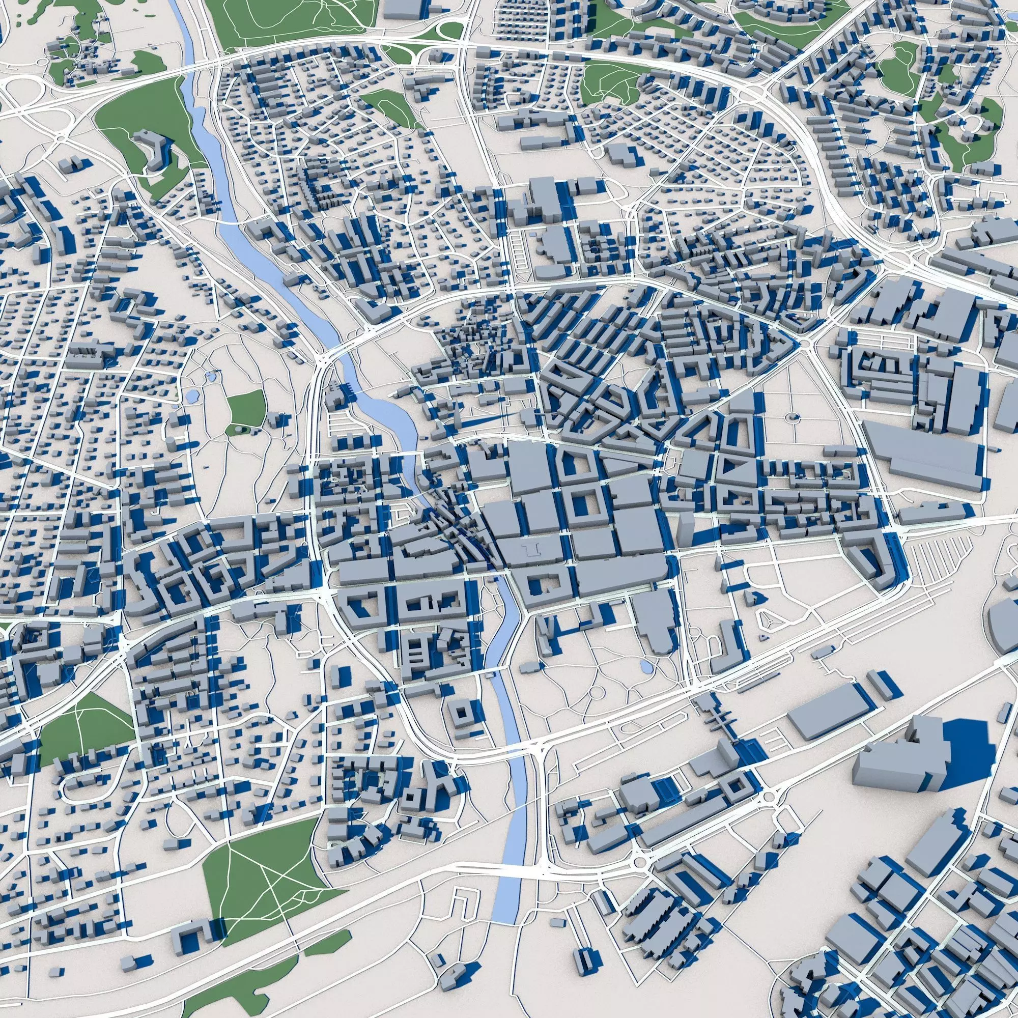 Vasteras City Sweden 3D model_0