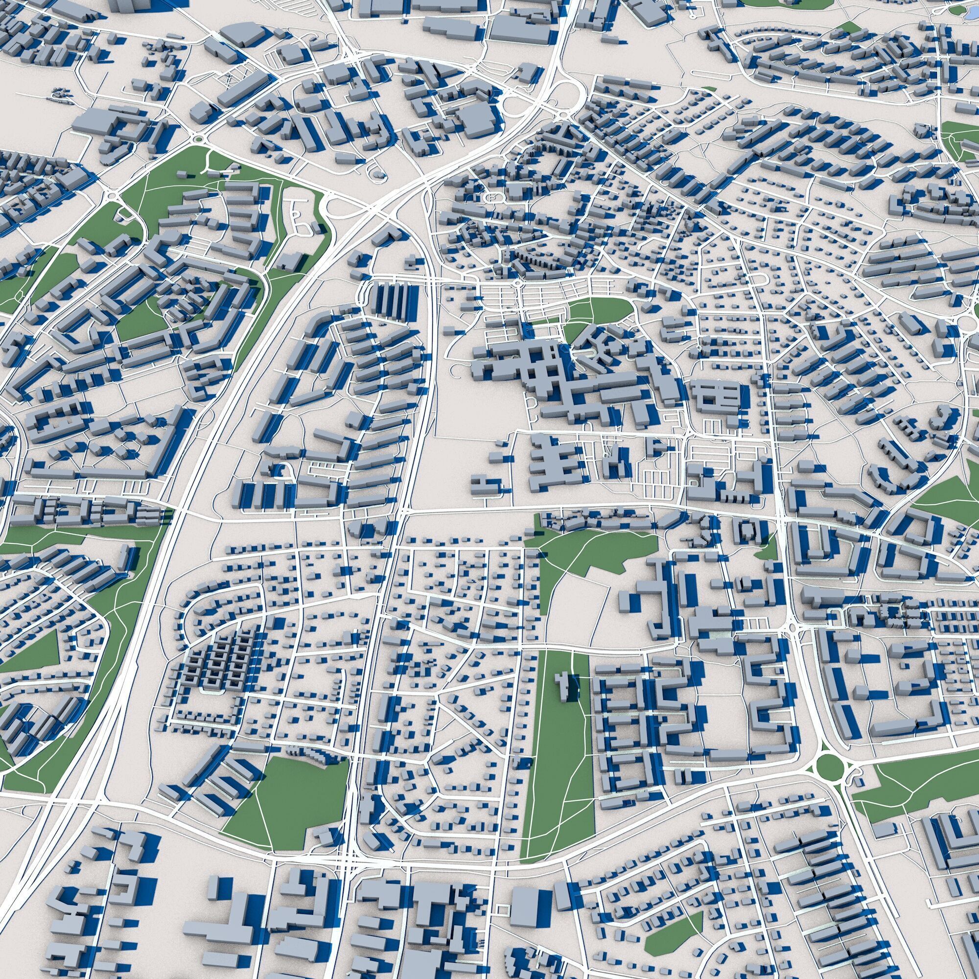 Vasteras City Sweden 3D model_5