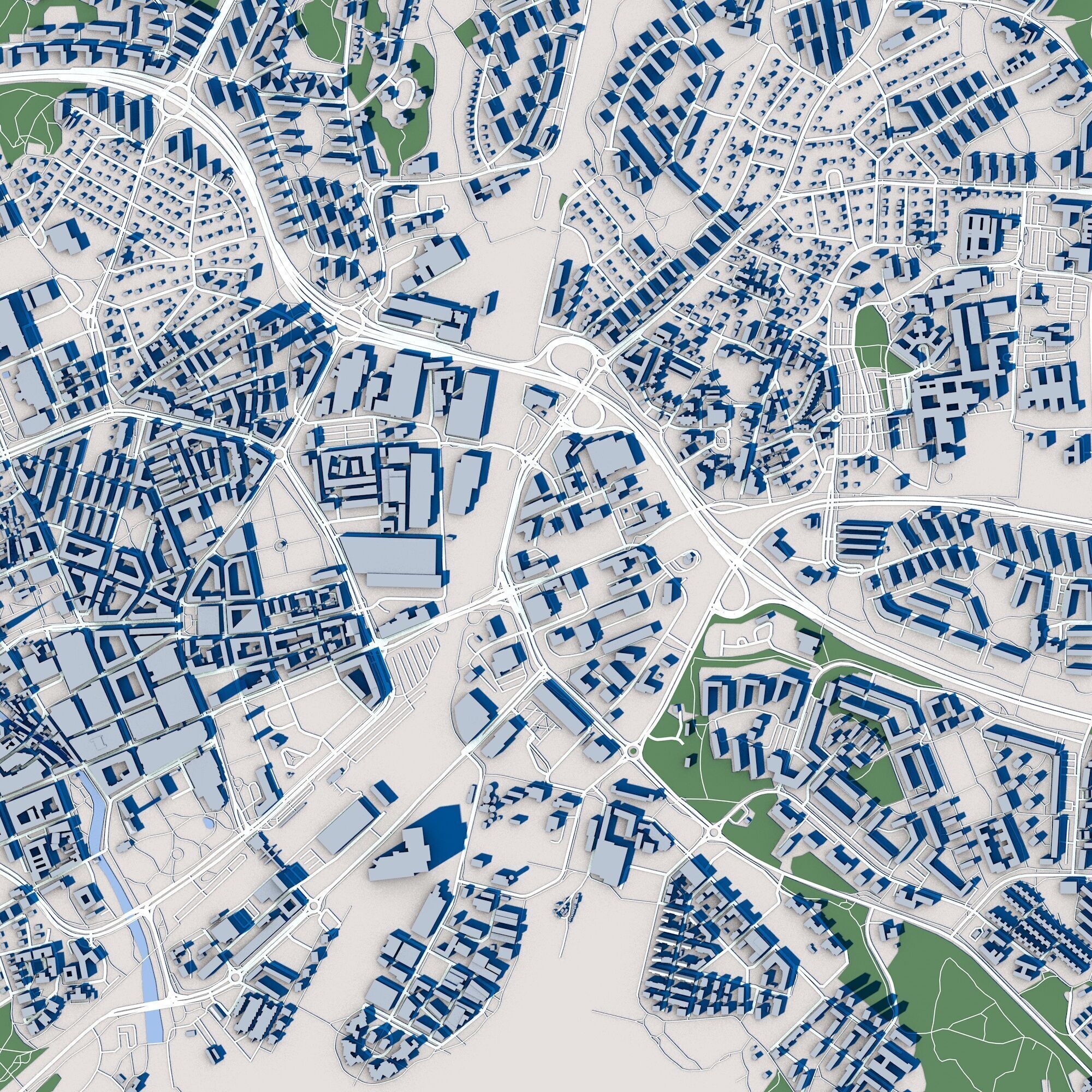 Vasteras City Sweden 3D model_3