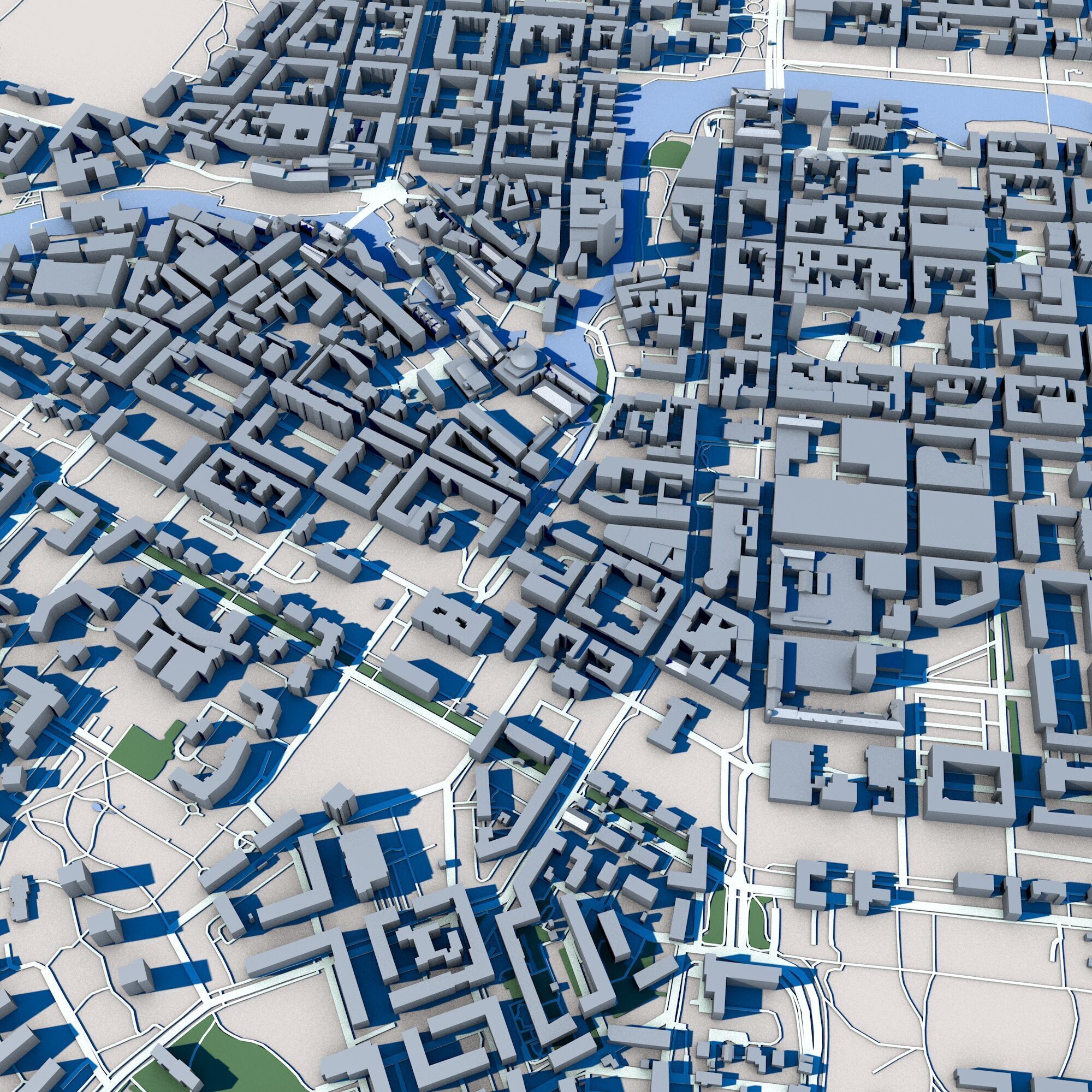 Norrkoping City Sweden 3D model_6