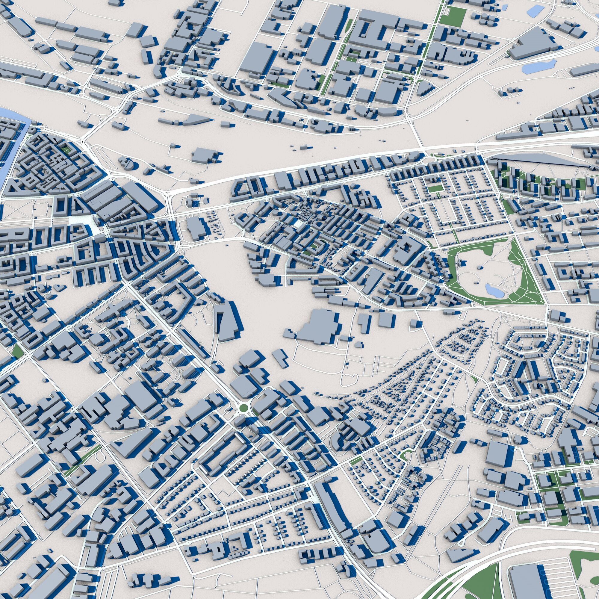 Malmo City Sweden 3D model_5