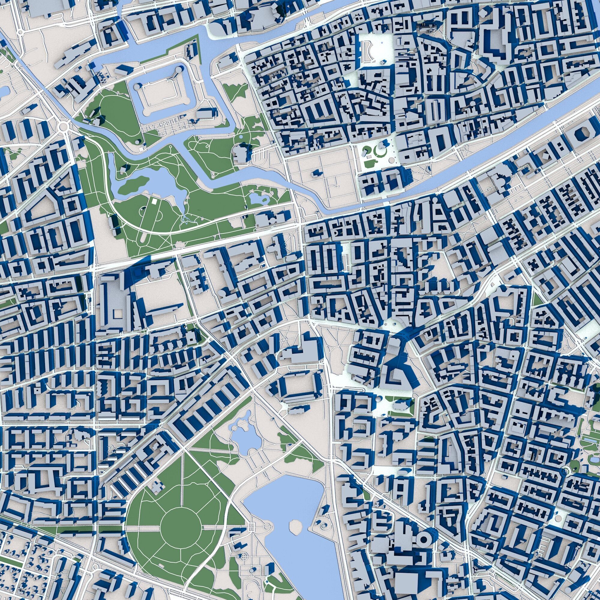 Malmo City Sweden 3D model_3