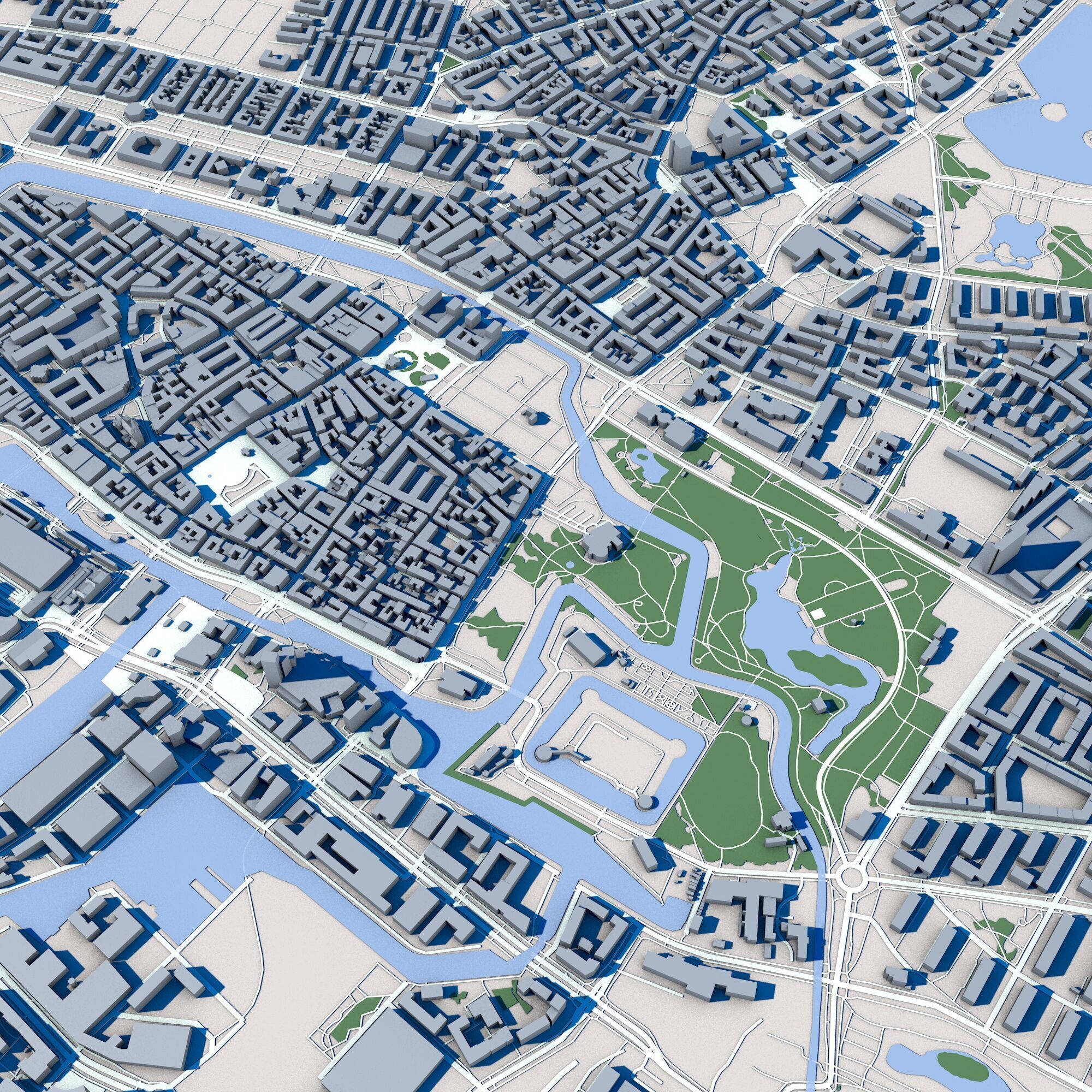 Malmo City Sweden 3D model_7