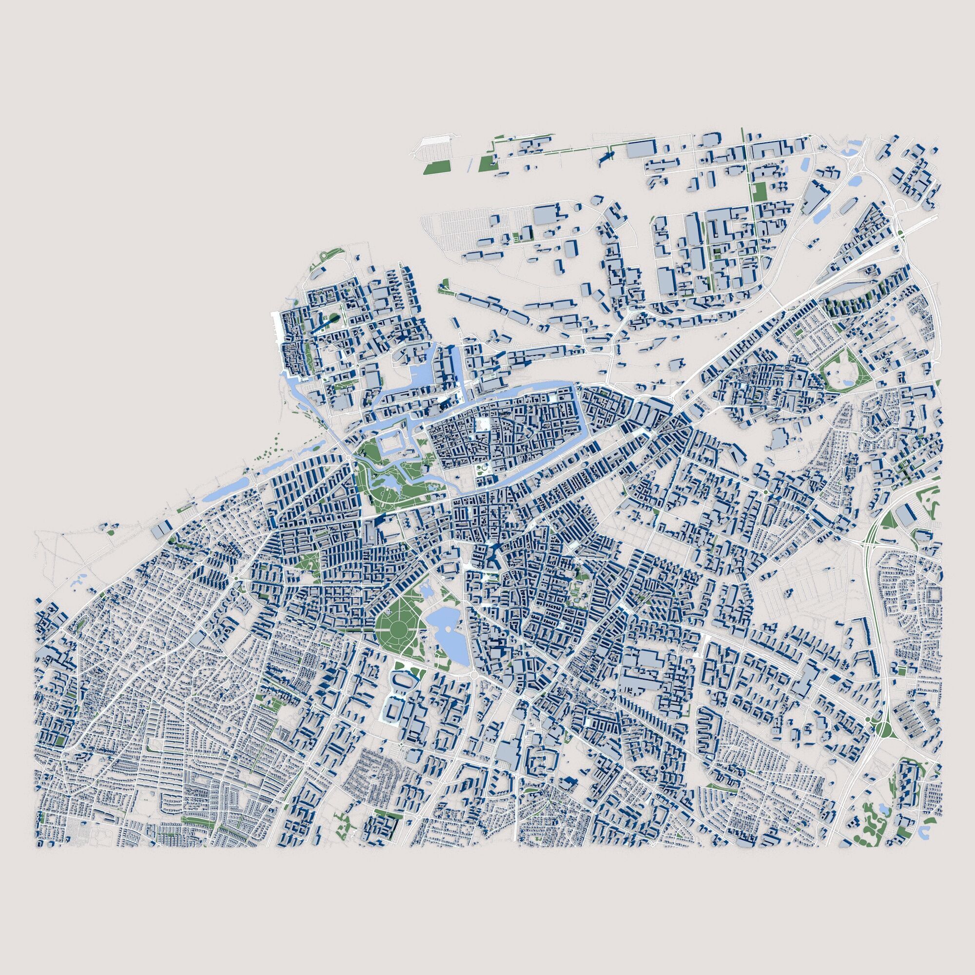 Malmo City Sweden 3D model_2