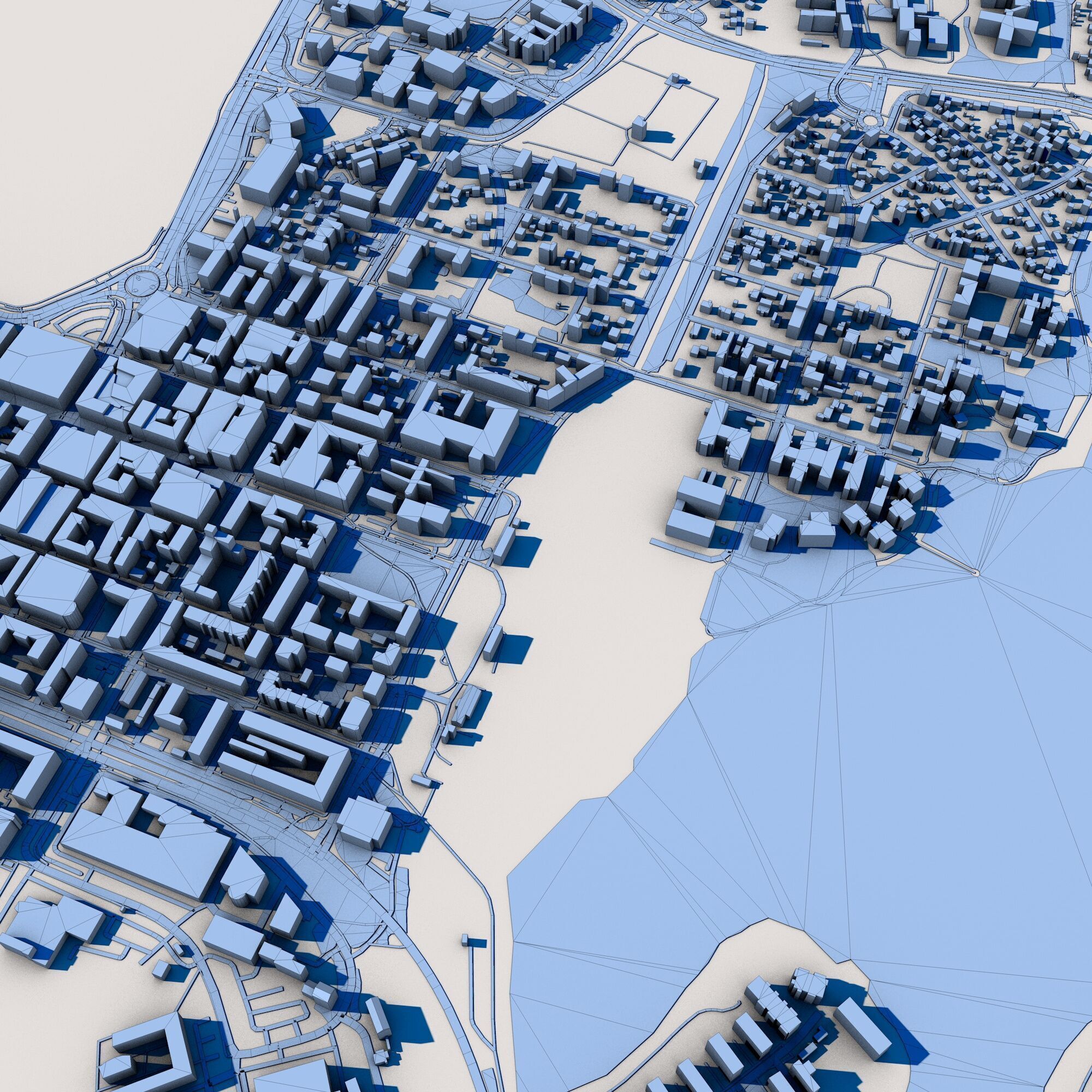 Lulea City Sweden 3D model_8