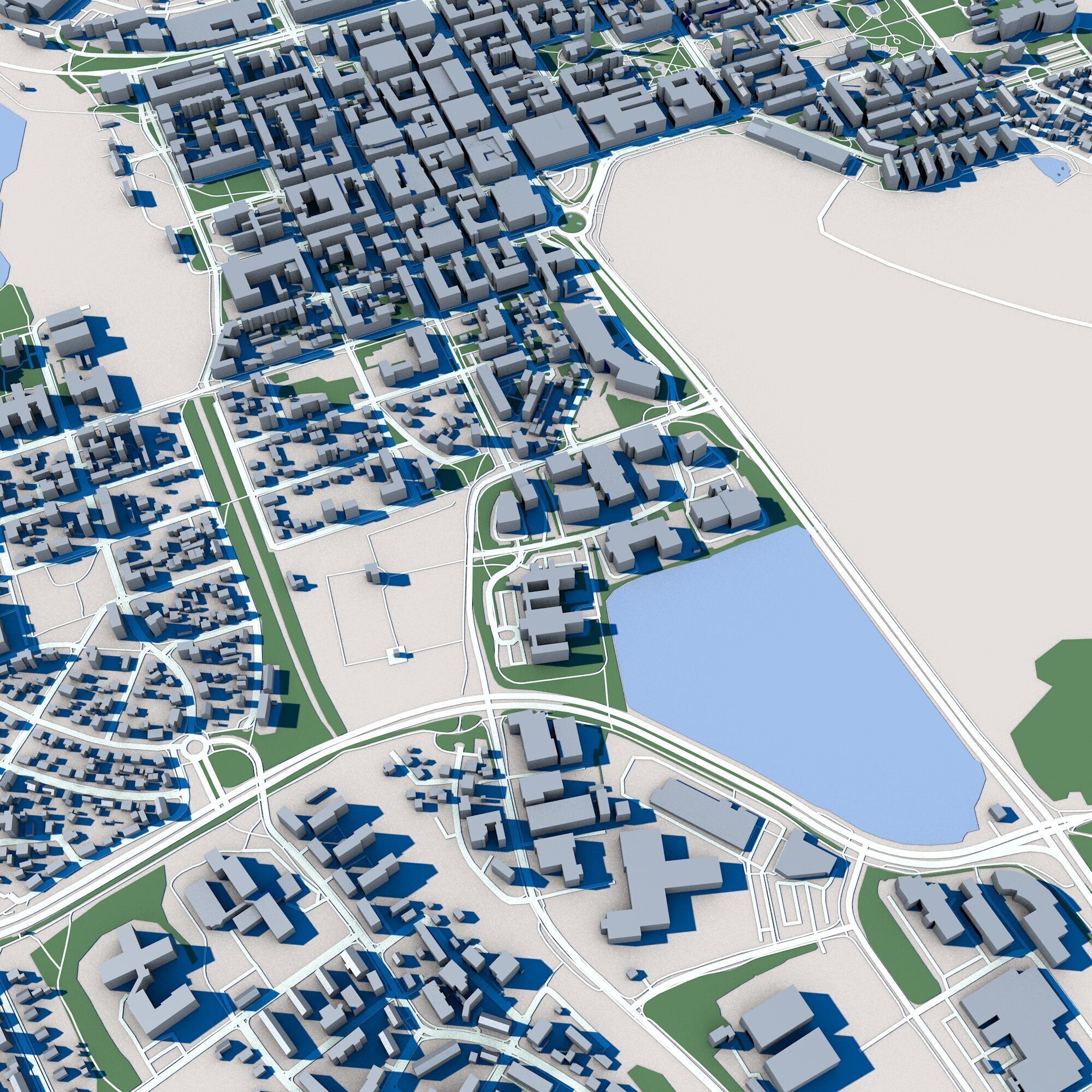 Lulea City Sweden 3D model_6