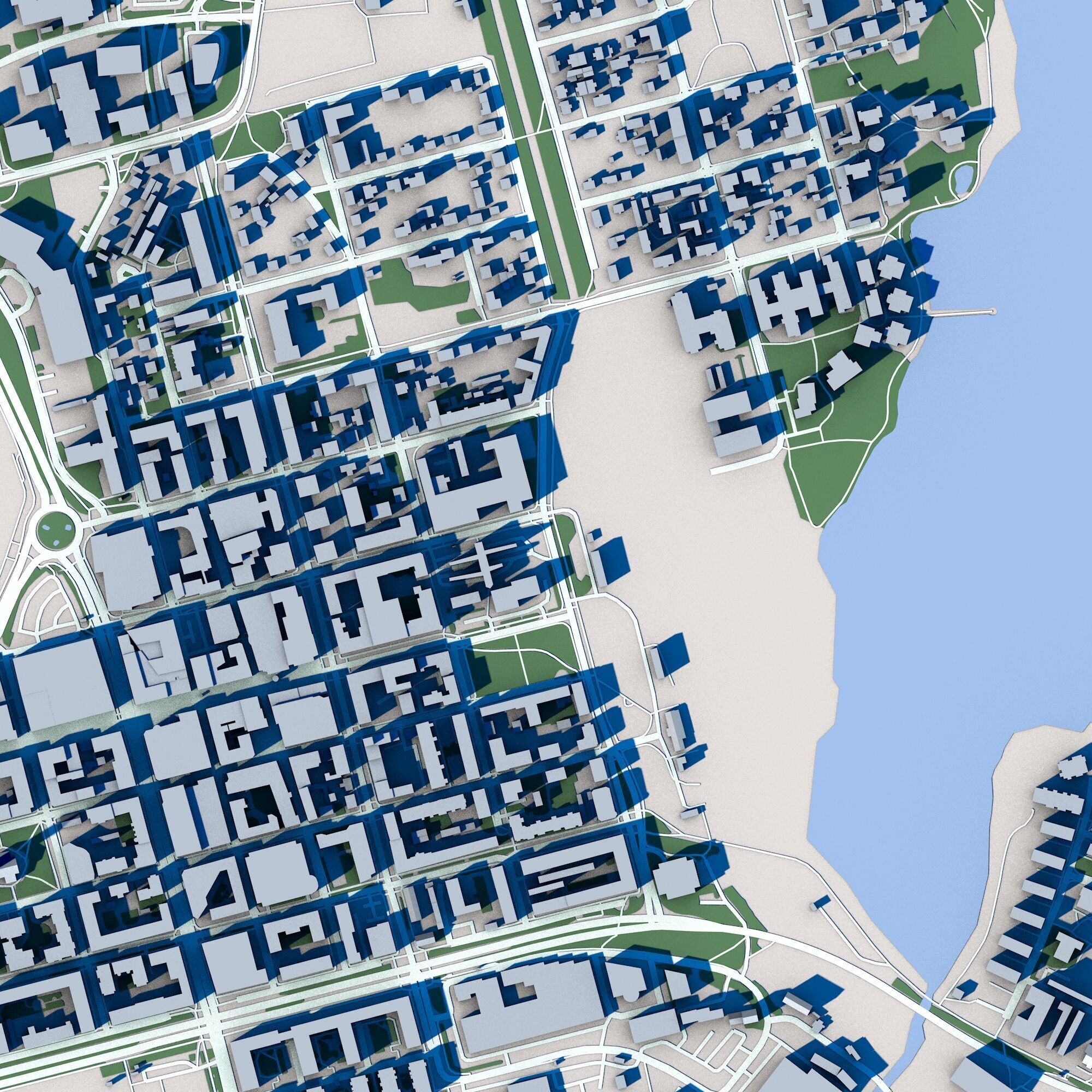 Lulea City Sweden 3D model_3