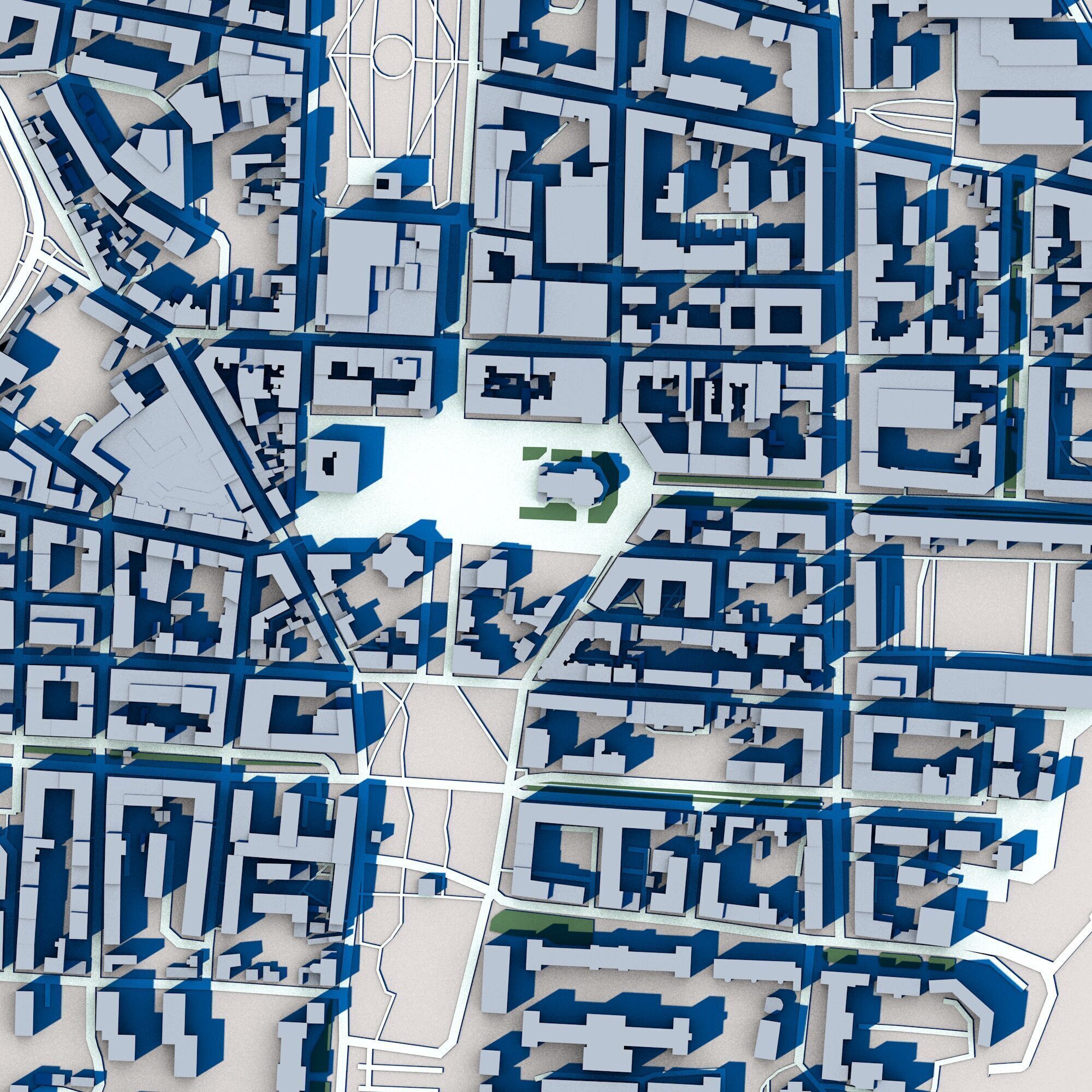 Karlskrona City Sweden 3D model_3