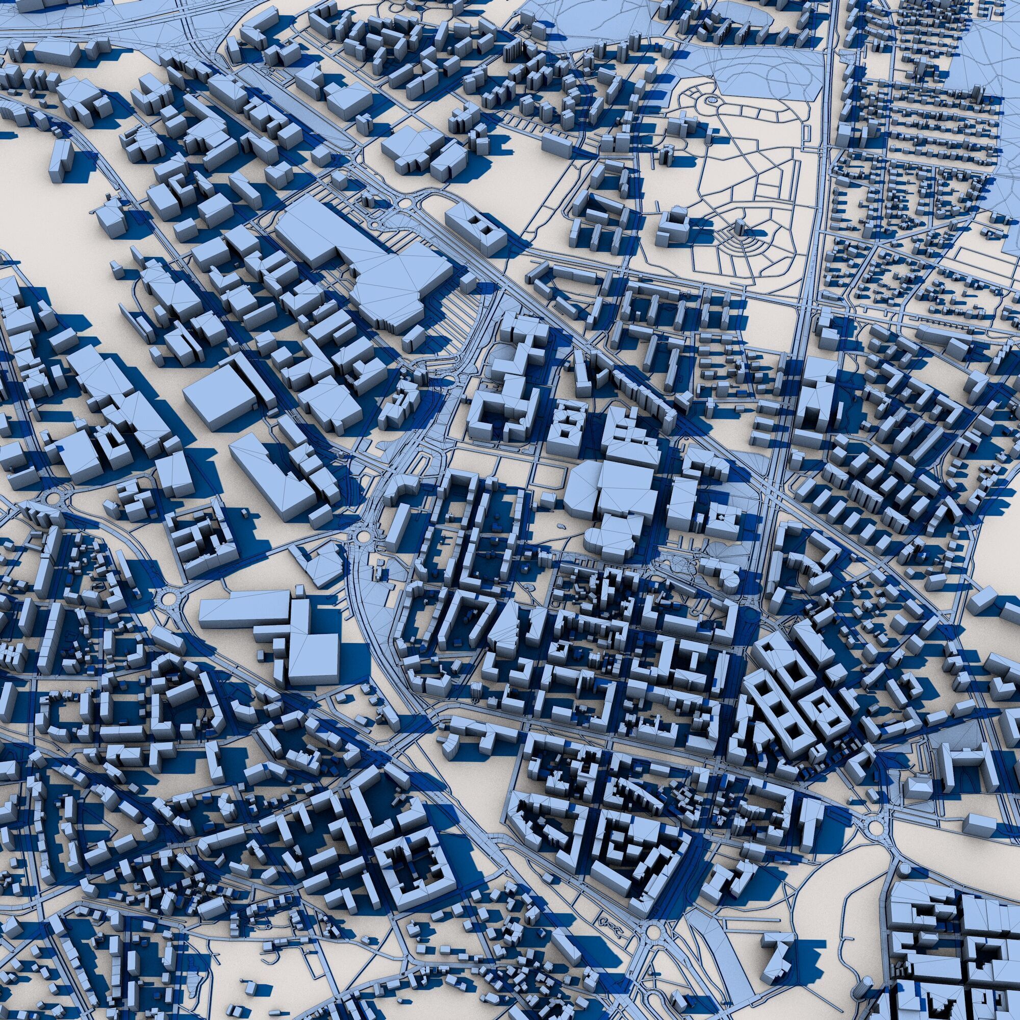 Kalmar City Sweden 3D model_9
