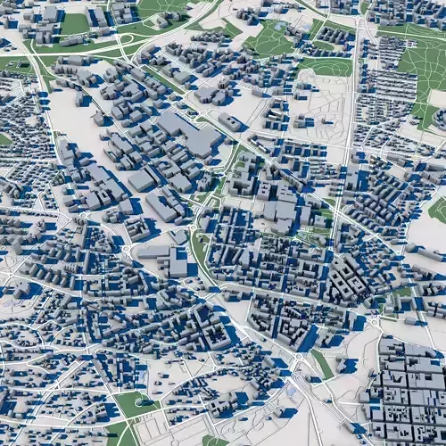 Kalmar City Sweden 3D model