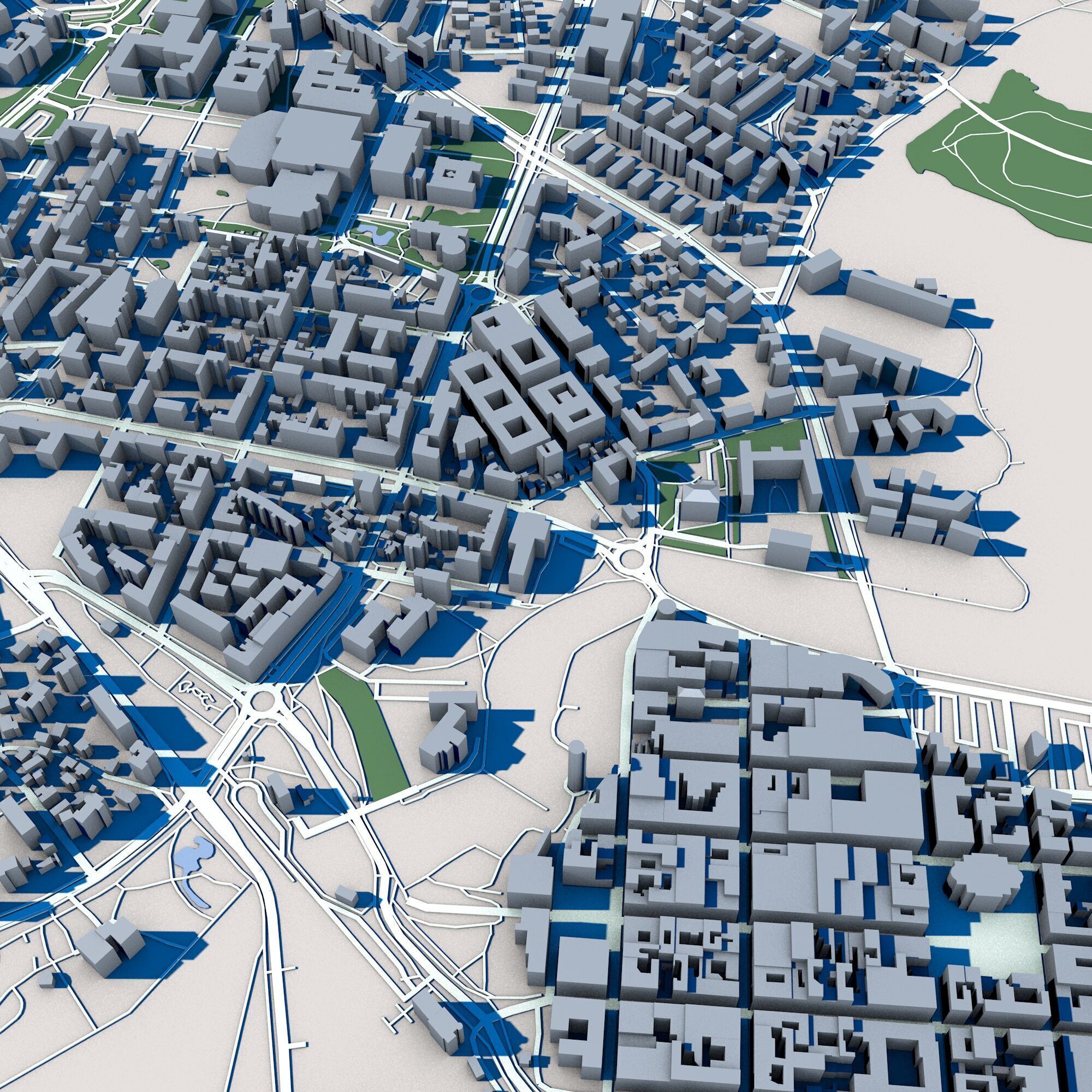 Kalmar City Sweden 3D model_4