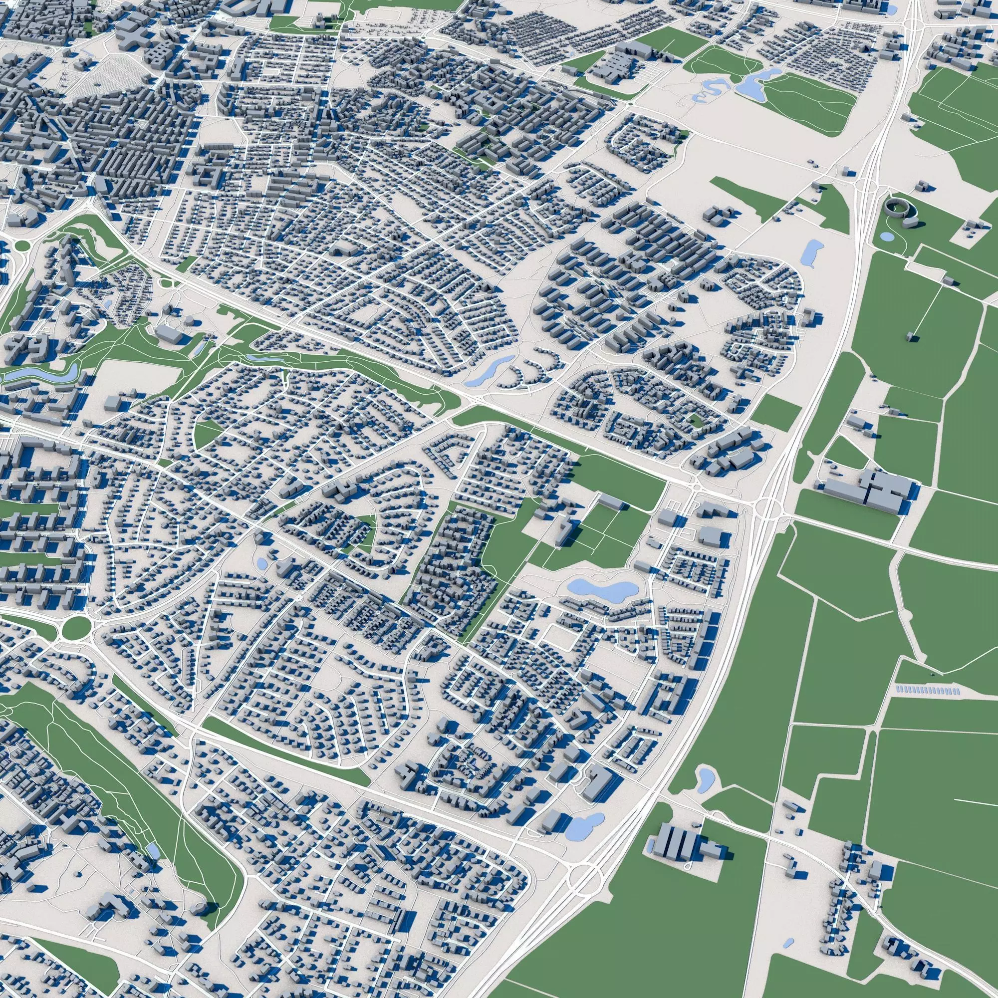 Helsingborg City Sweden 3D model_0