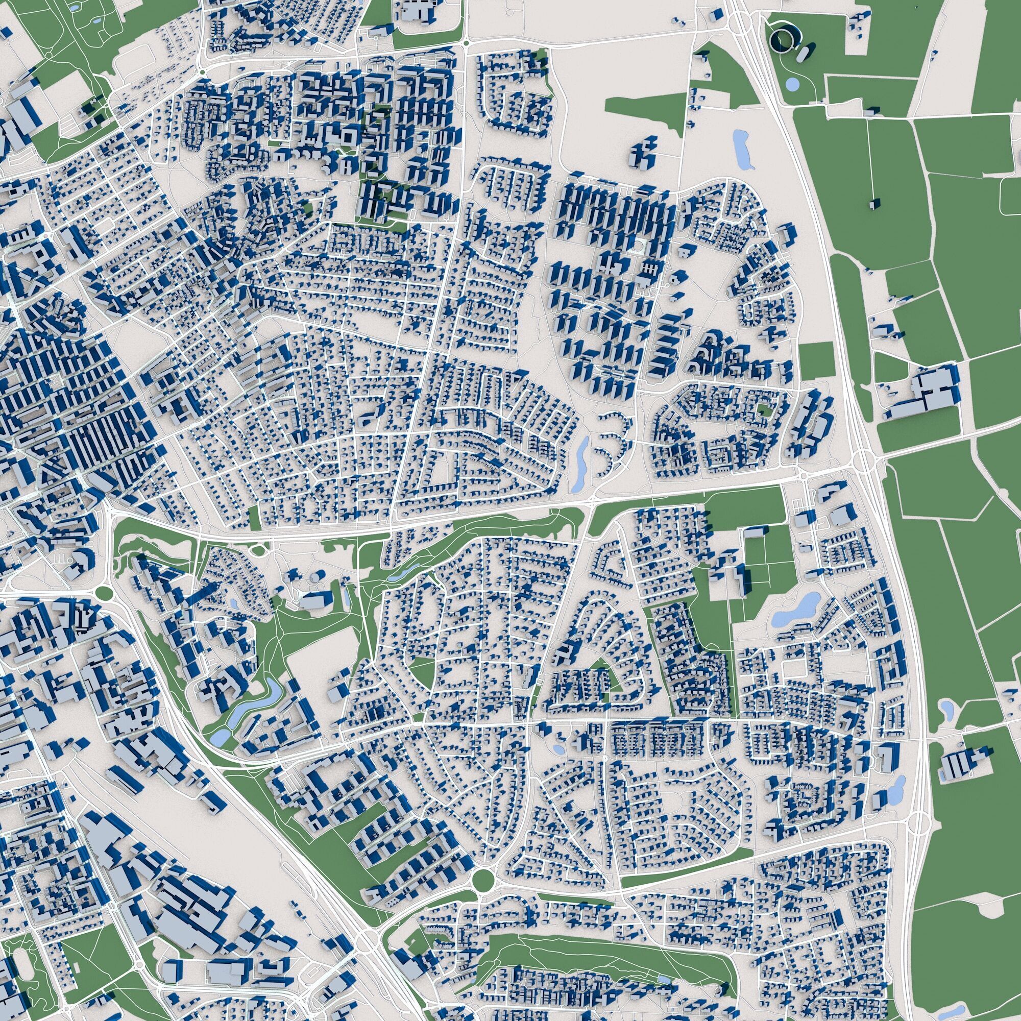 Helsingborg City Sweden 3D model_3