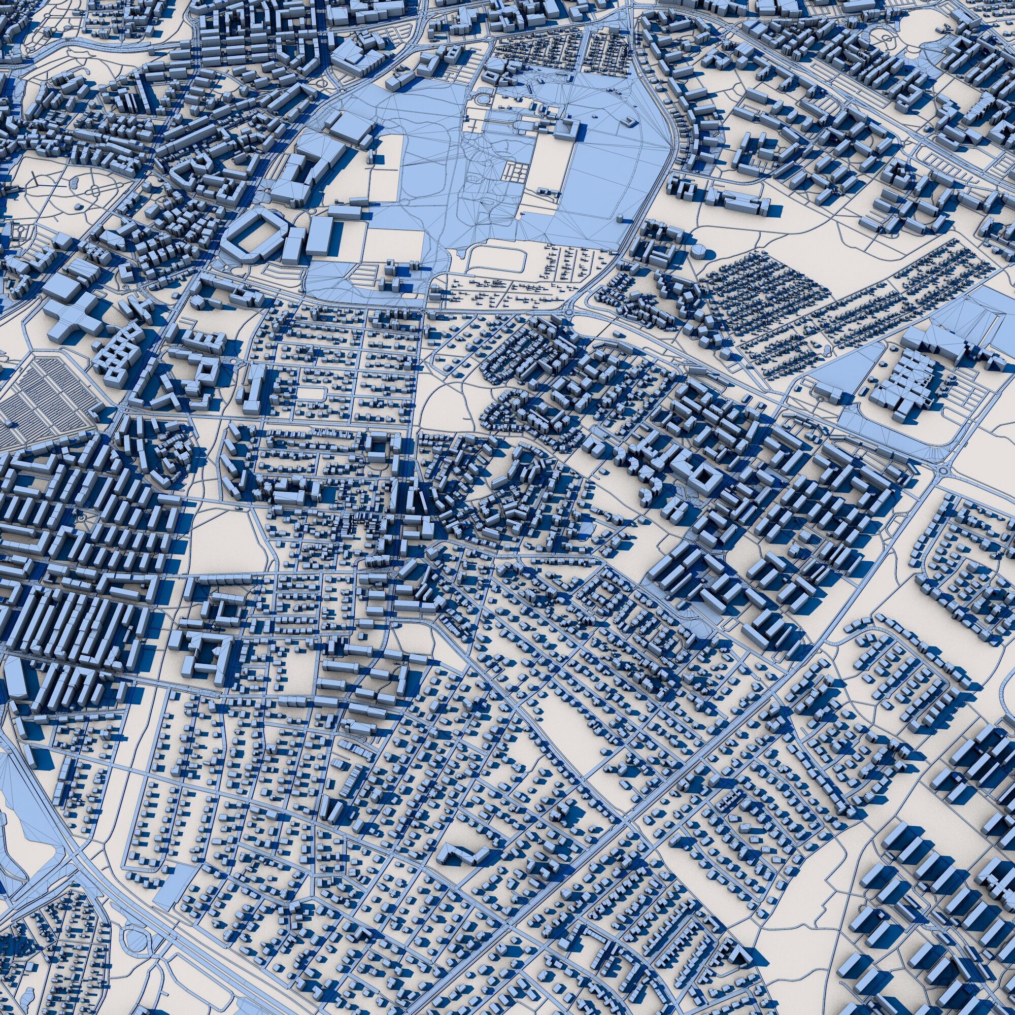 Helsingborg City Sweden 3D model_9