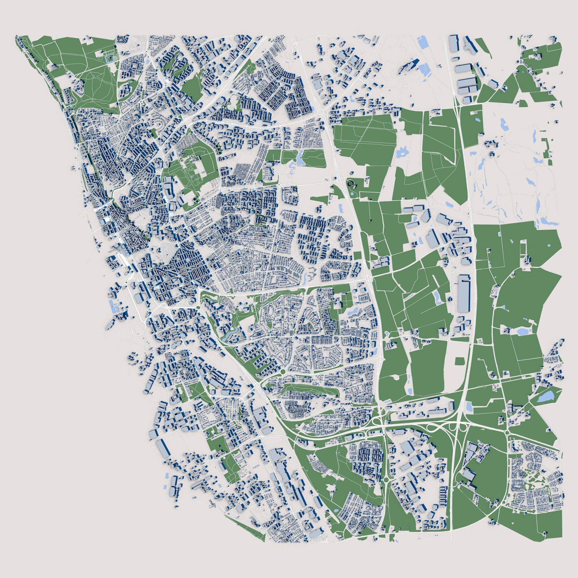 Helsingborg City Sweden 3D model_2