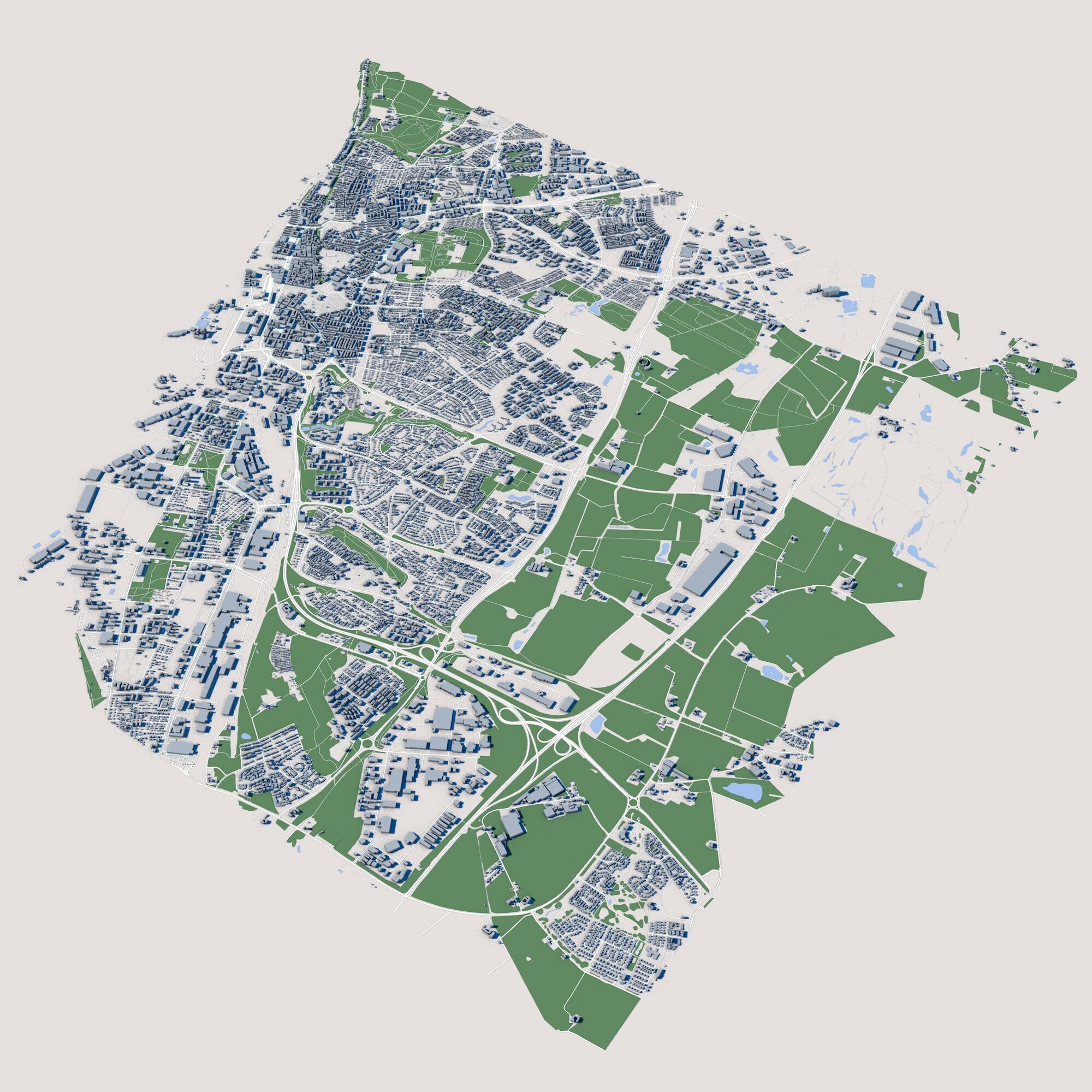 Helsingborg City Sweden 3D model_1
