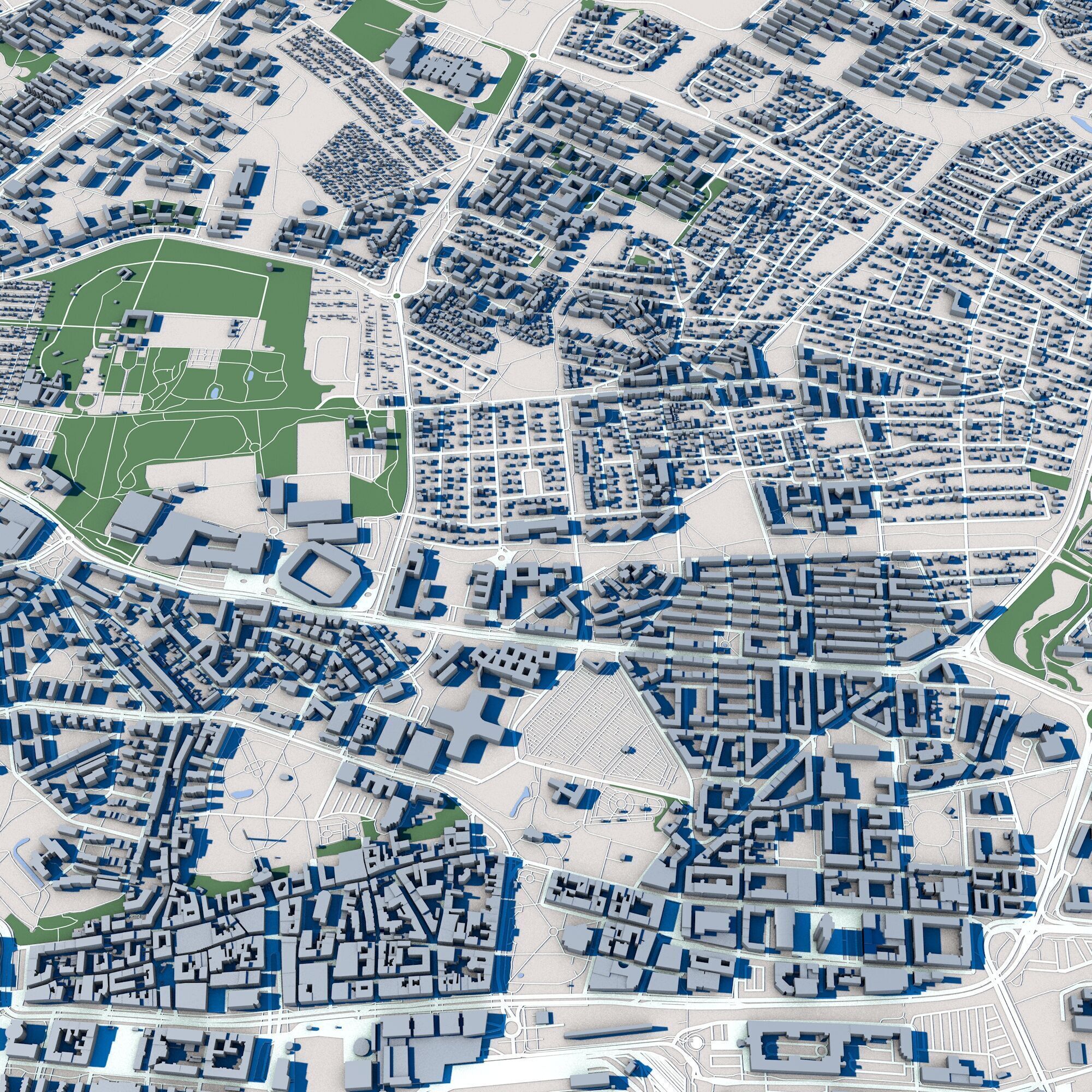 Helsingborg City Sweden 3D model_8