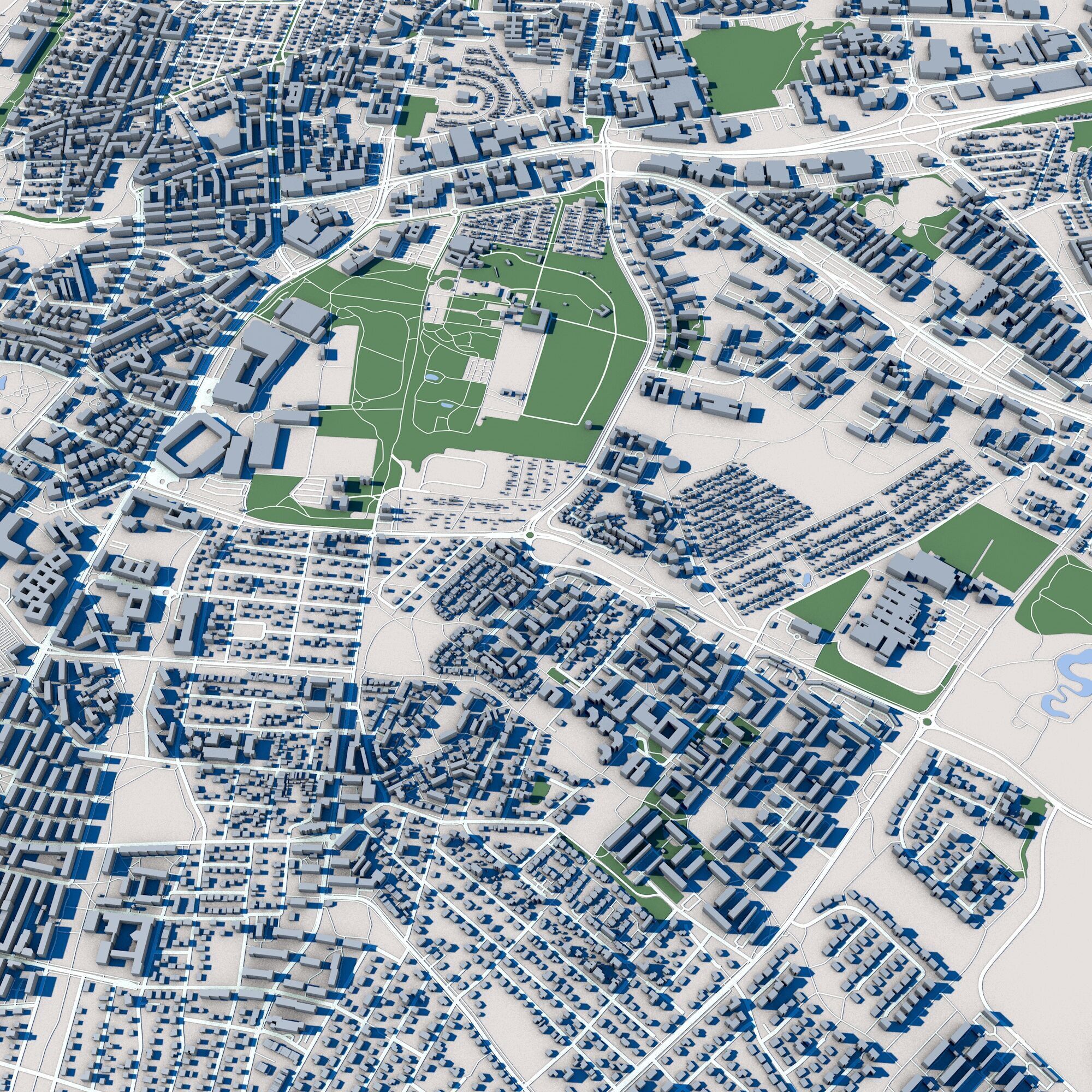 Helsingborg City Sweden 3D model_6
