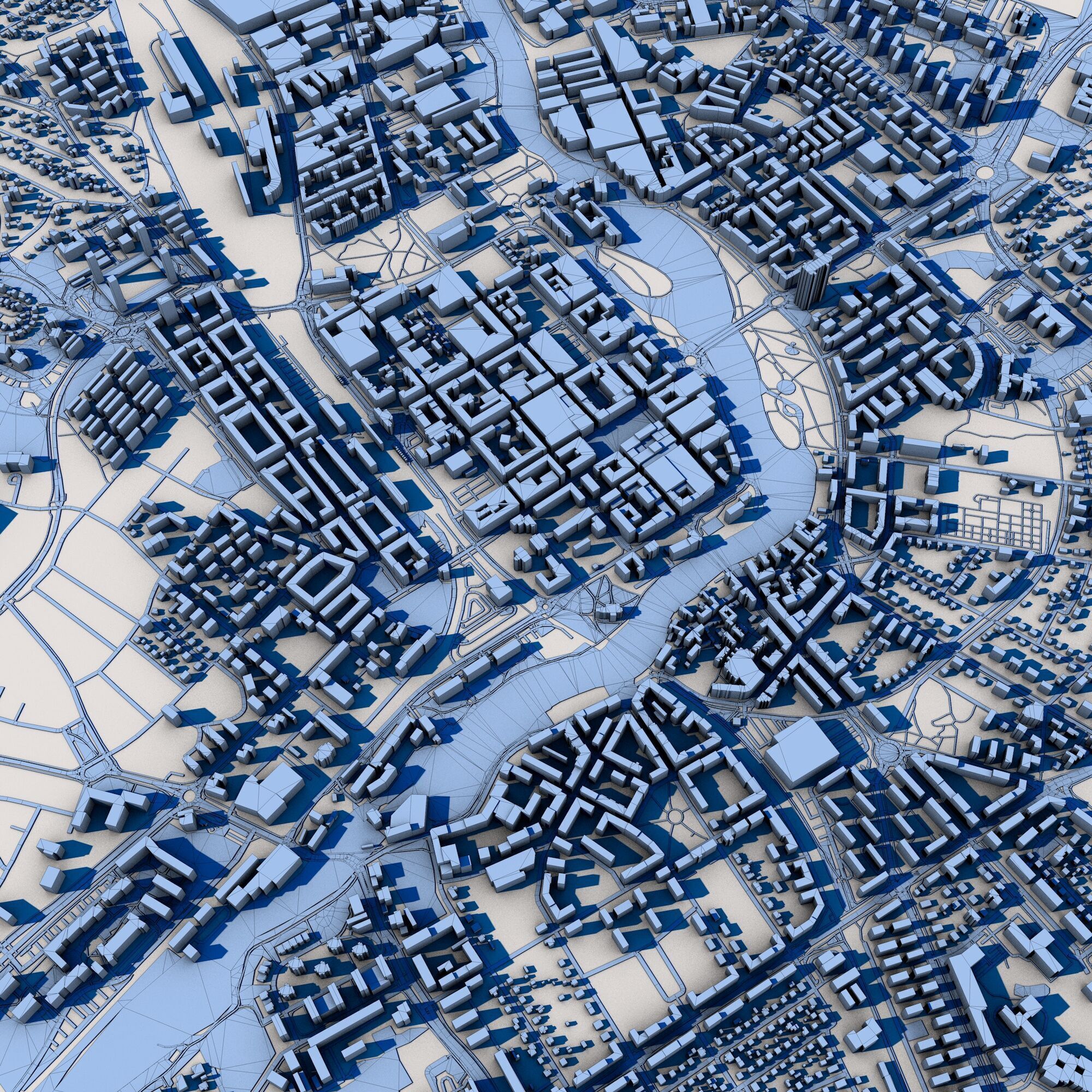 Eskilstuna City Sweden 3D model_11