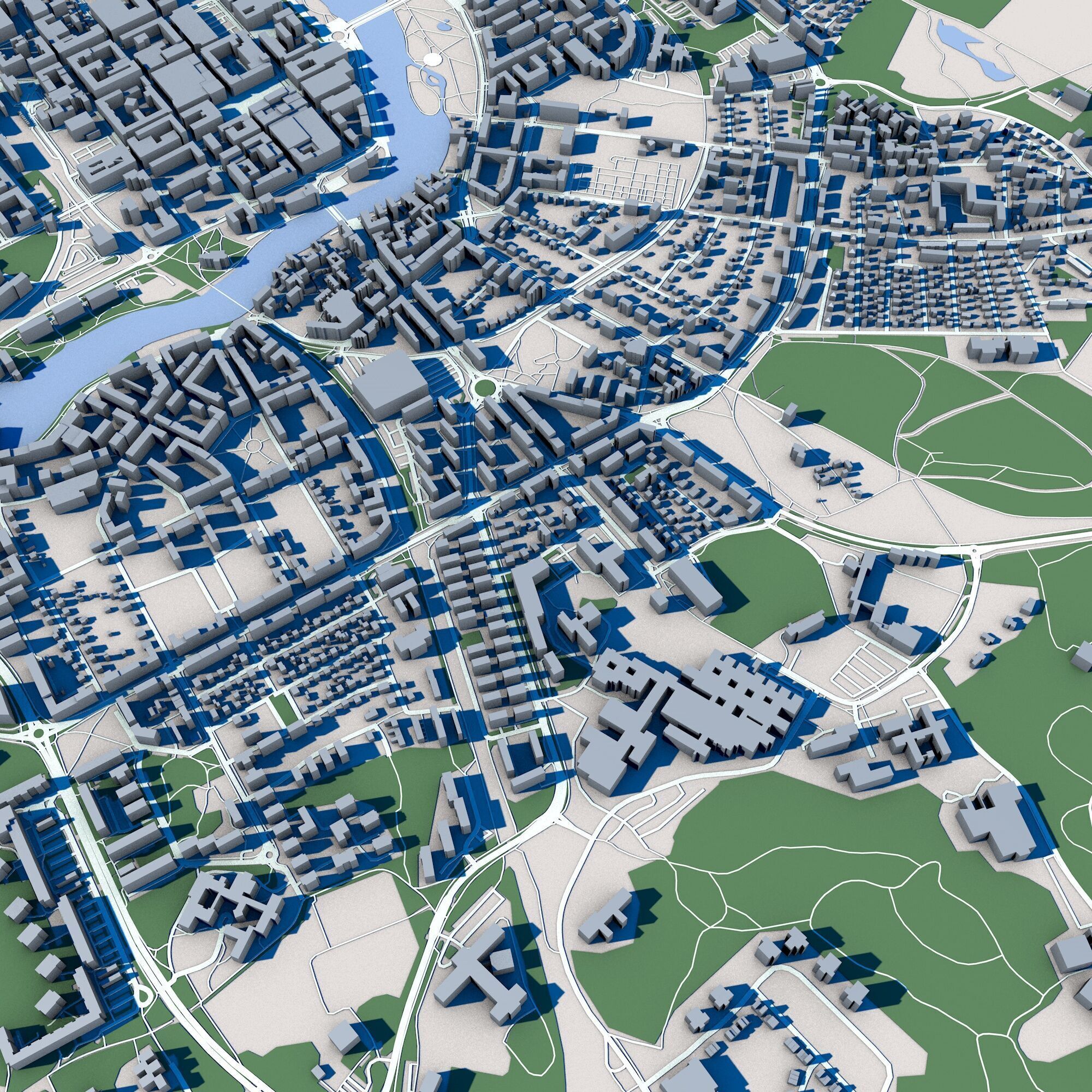 Eskilstuna City Sweden 3D model_5