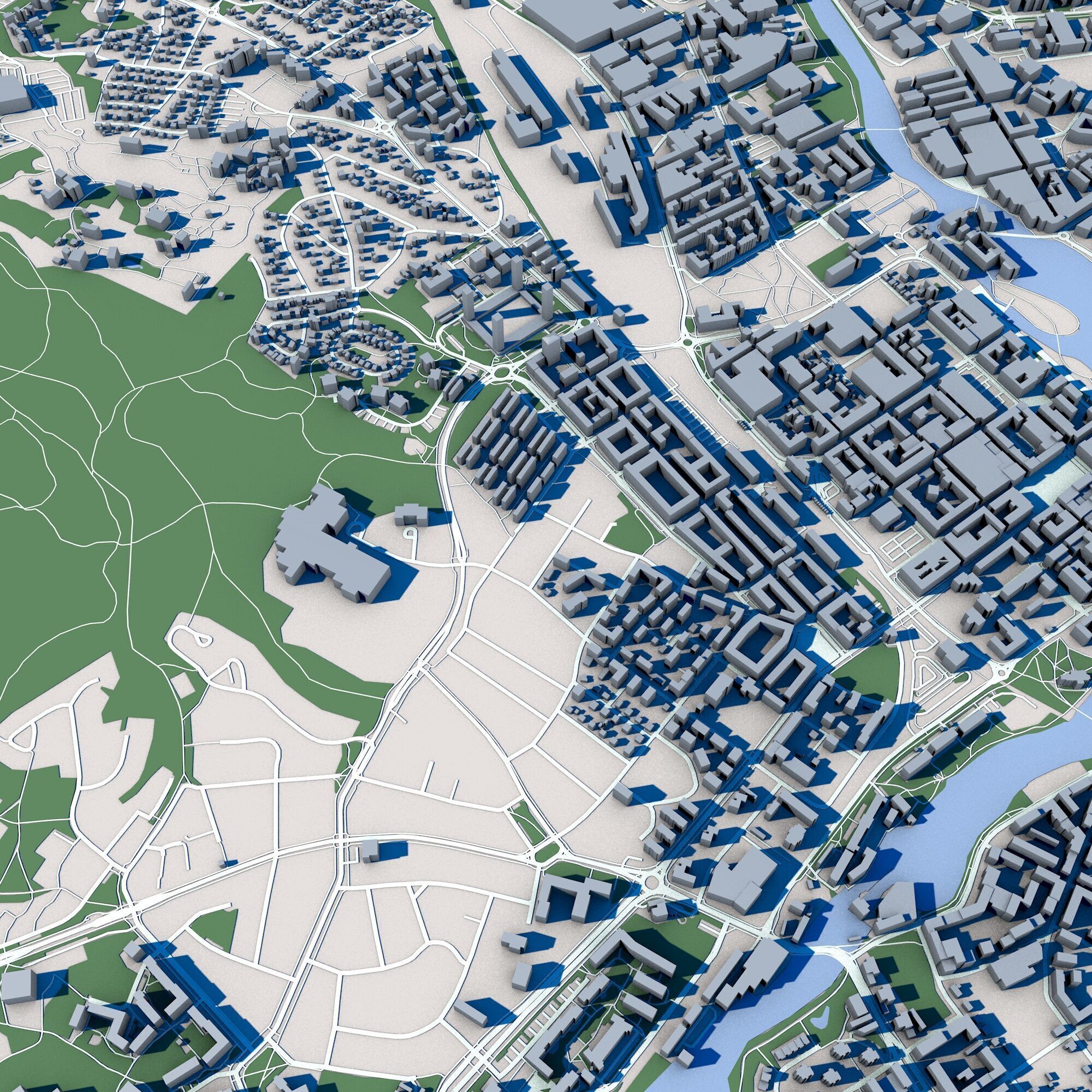 Eskilstuna City Sweden 3D model_6