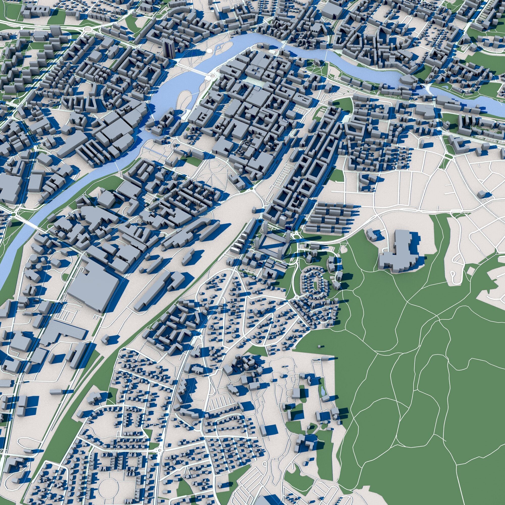 Eskilstuna City Sweden 3D model_7