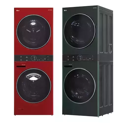 WashTower red and green