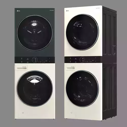 WashTower white and grren-white