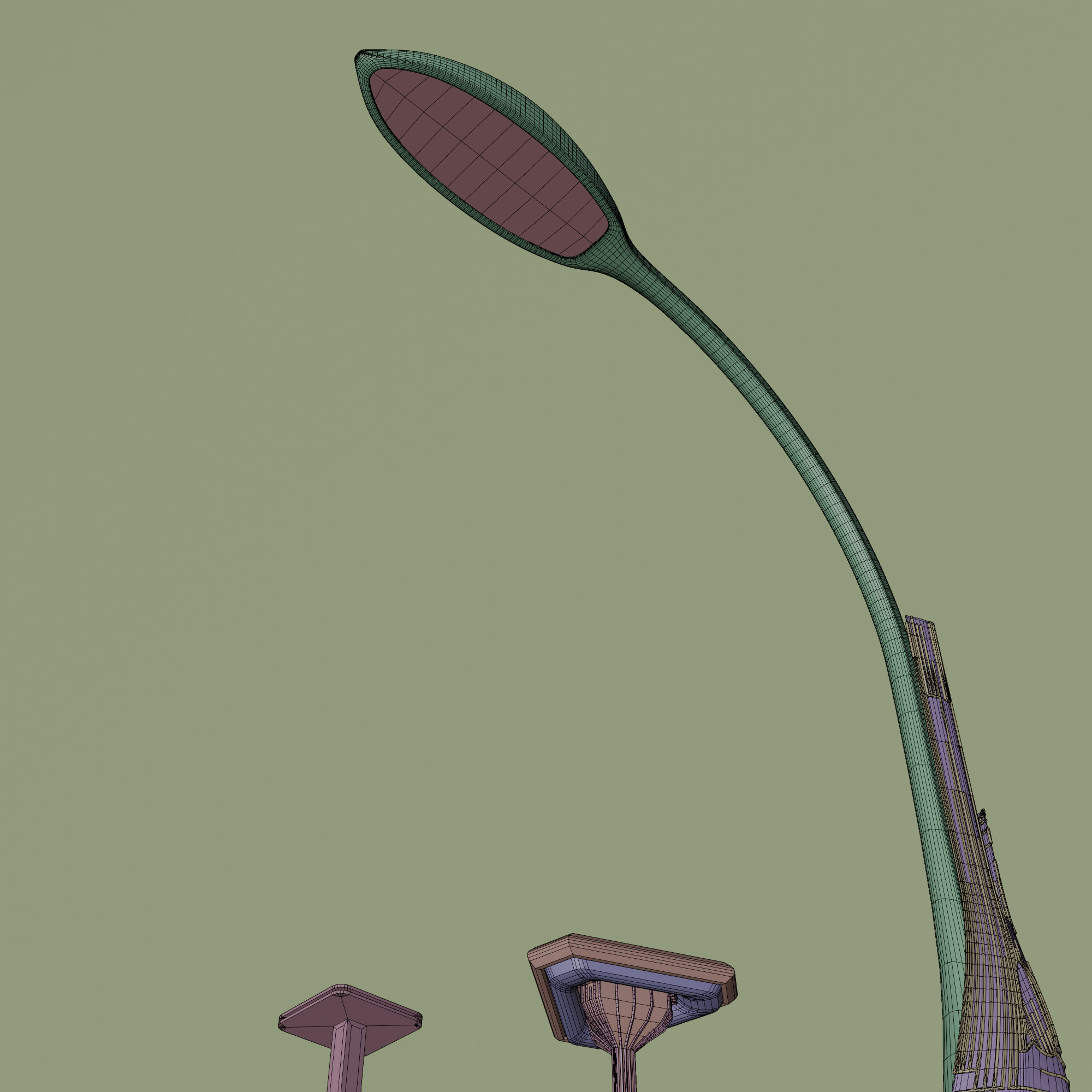 Lamp Post Collection - Utopia 3D model_12